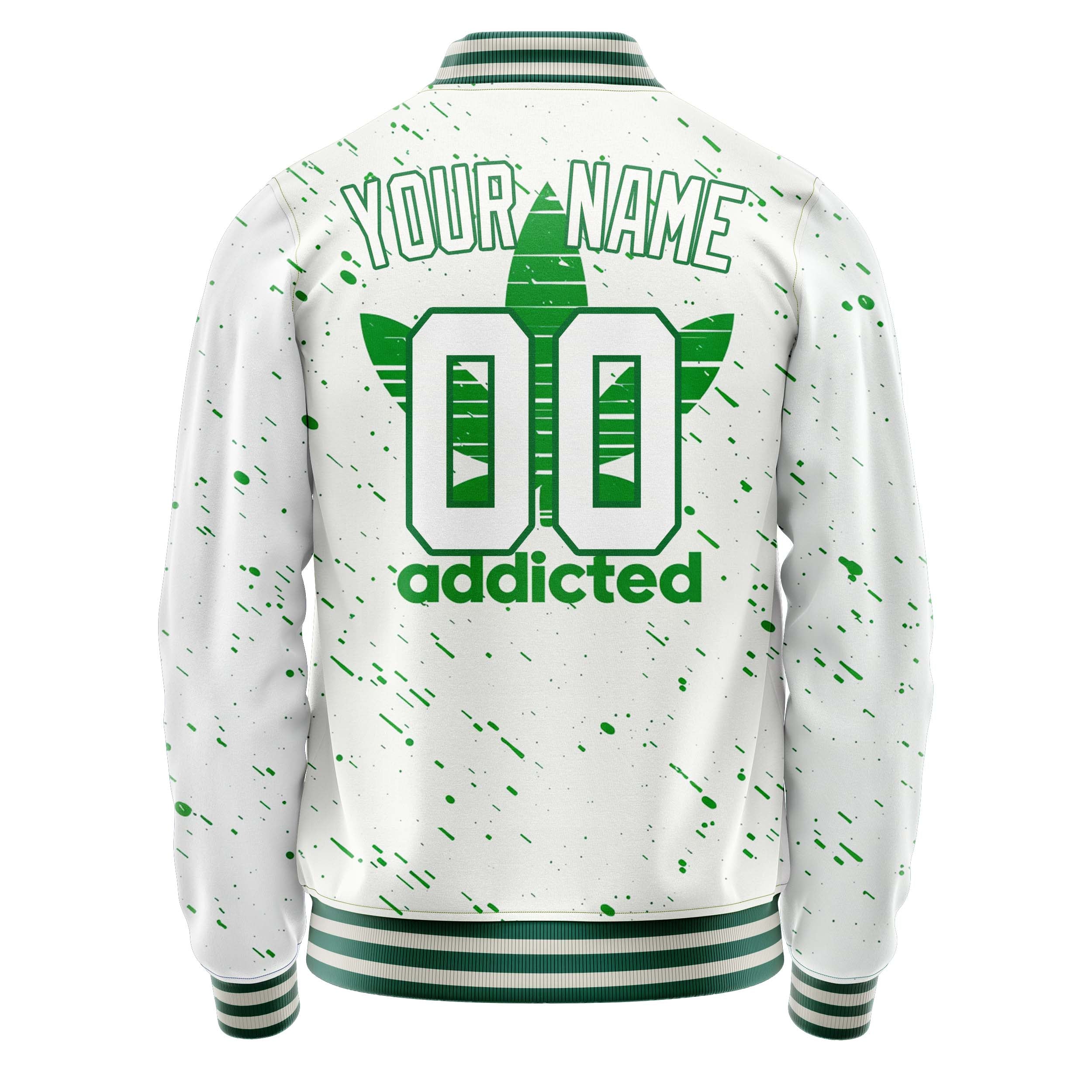 Custom Cannabis Leaf Jacket