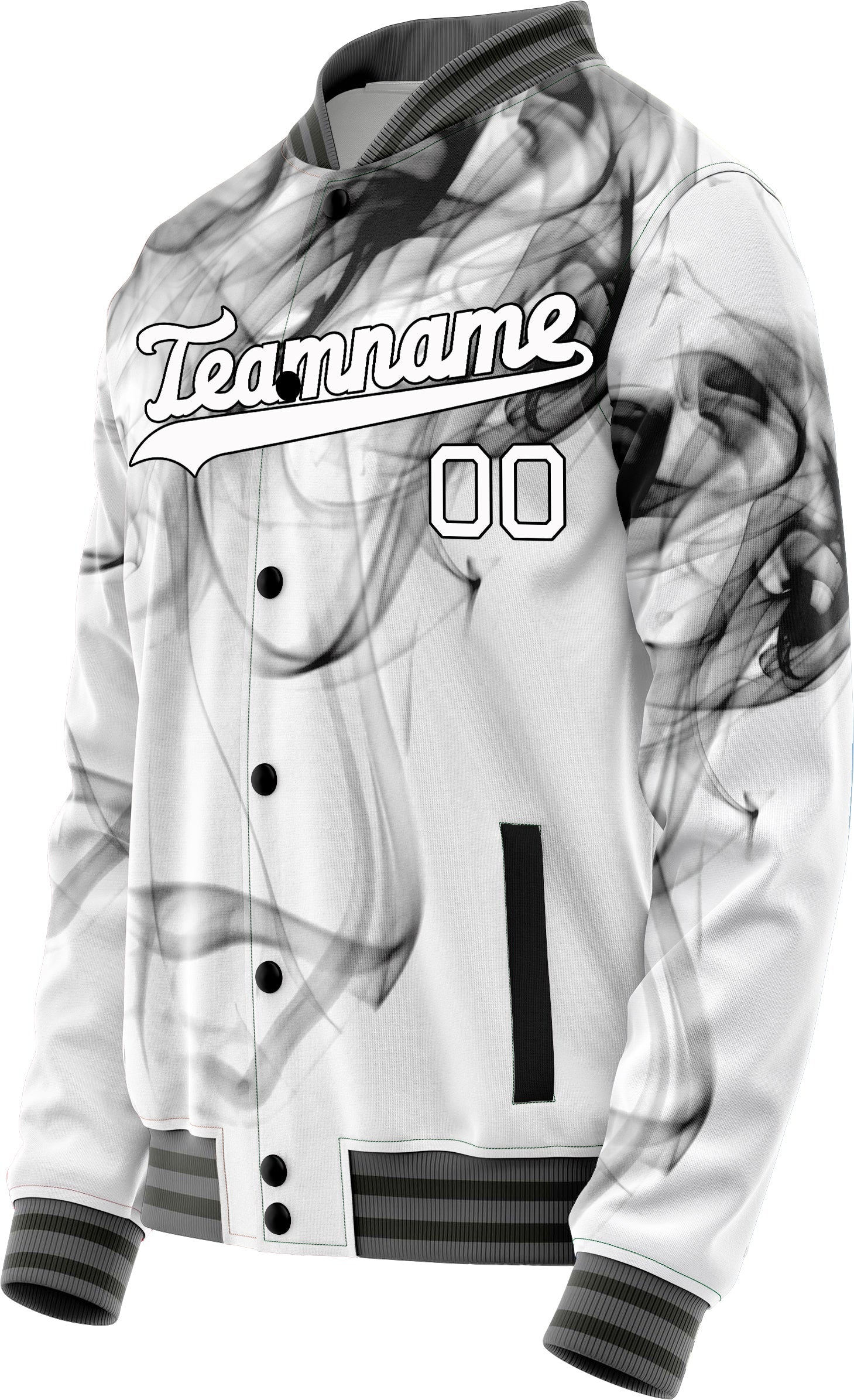 Custom Black Smoke Jacket