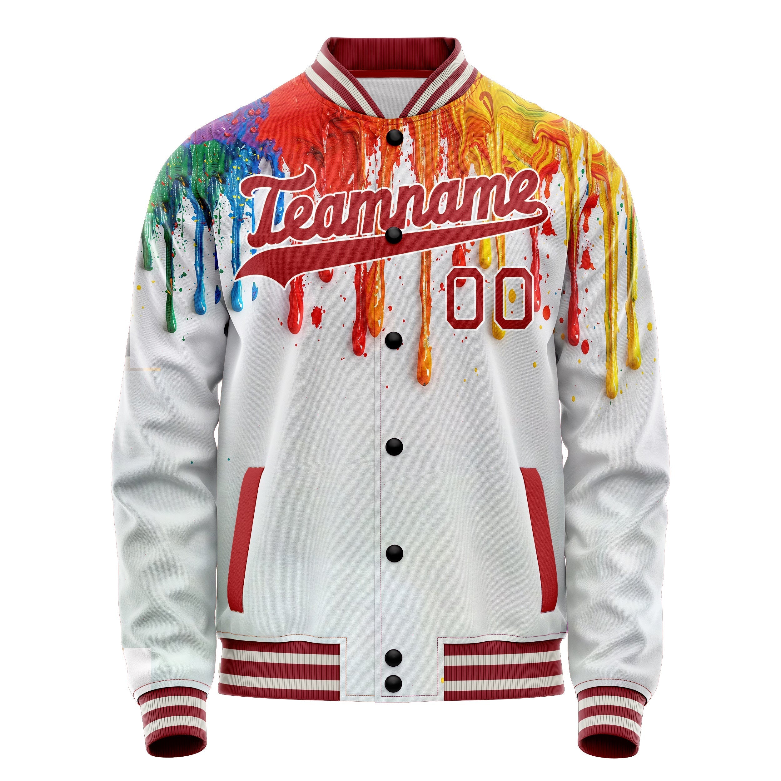 Custom Paint Drops Jacket