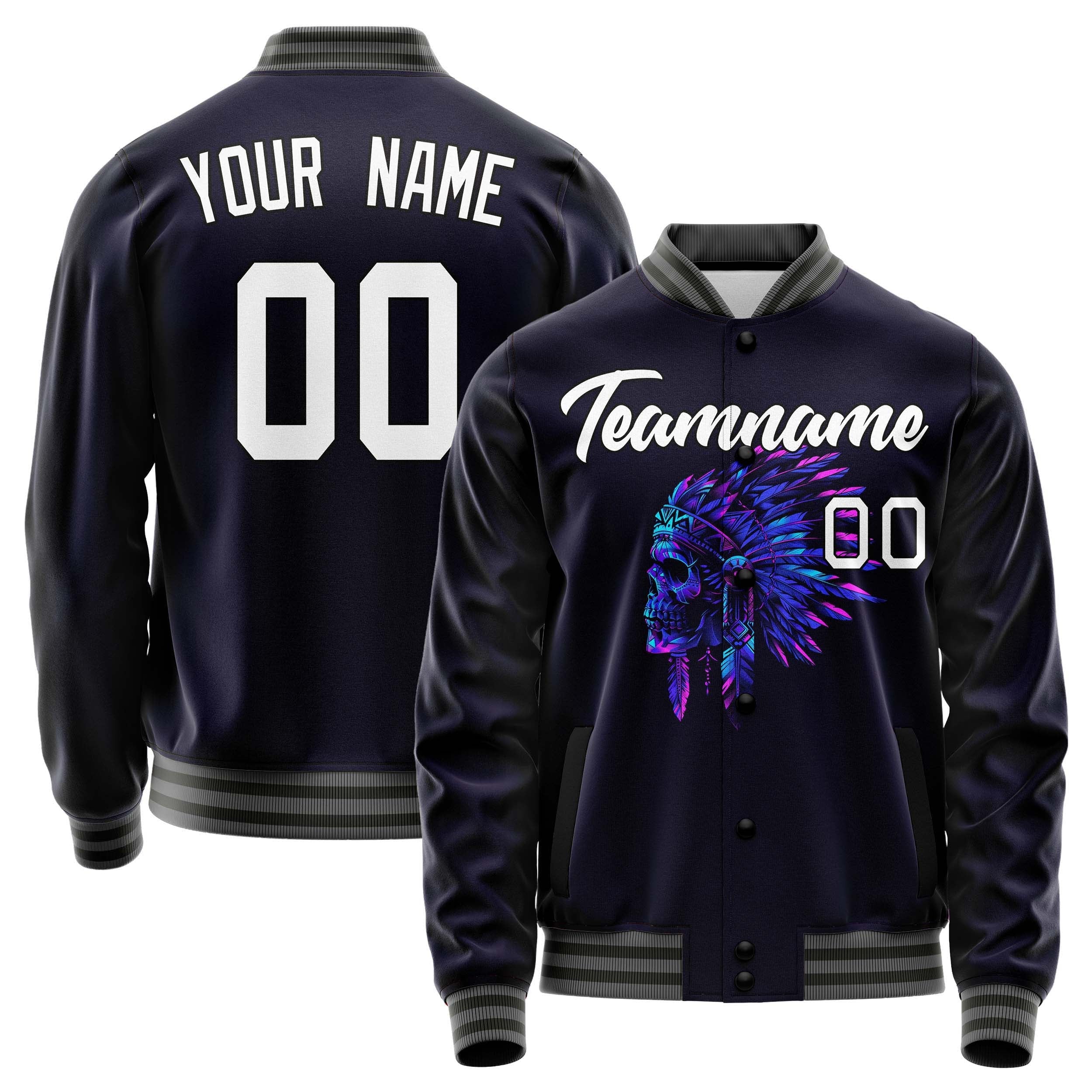 Custom Skull Chief Jacket JA02240824PA045