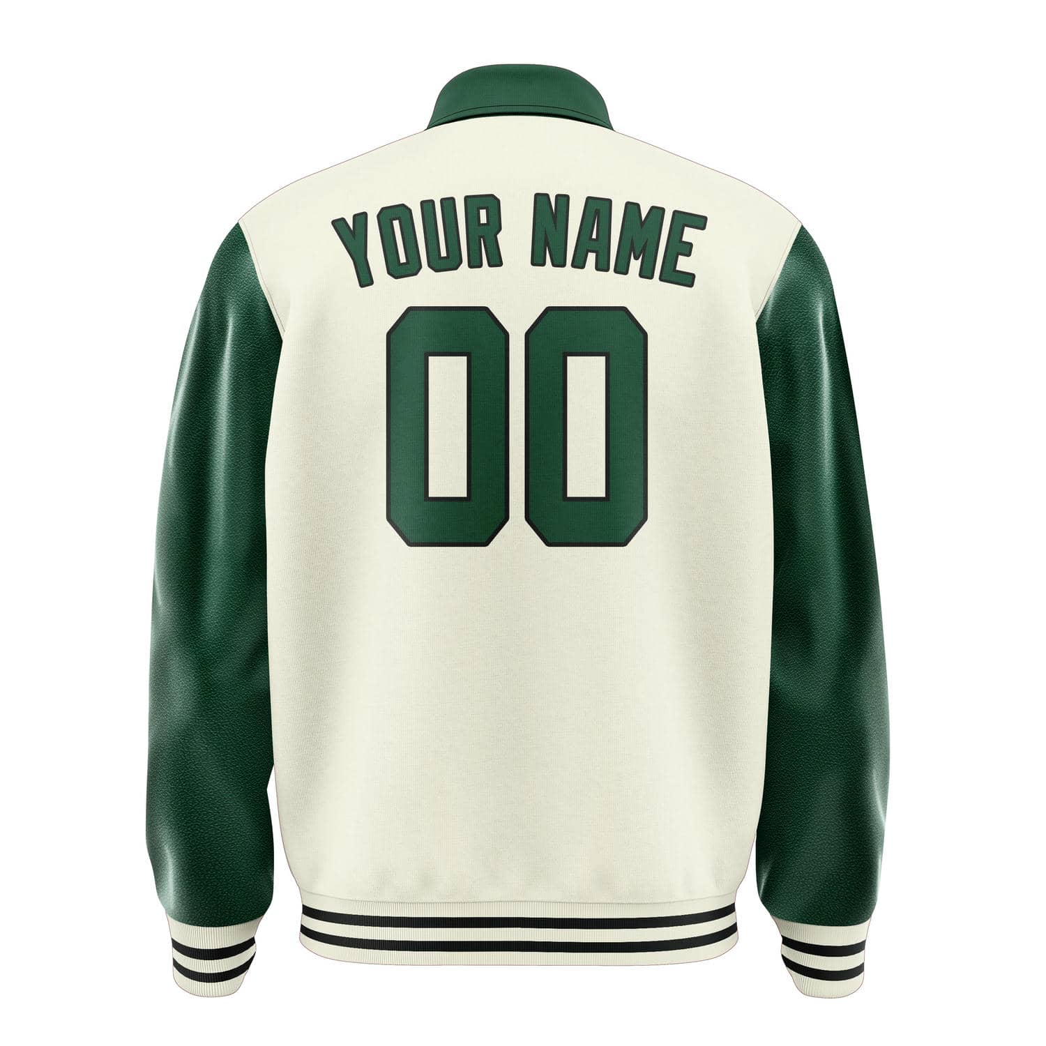 Custom Cream Green Jacket