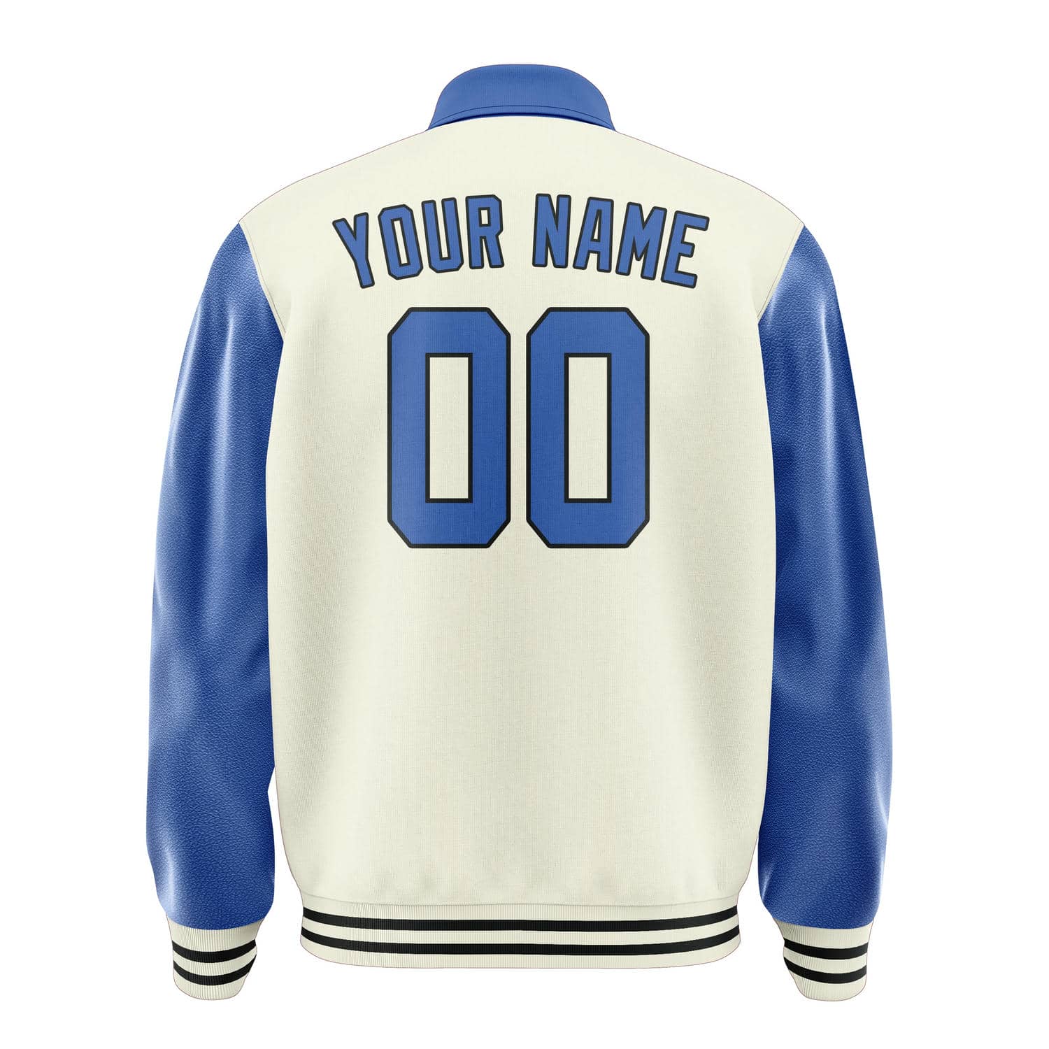 Custom Cream Sky Blue Jacket