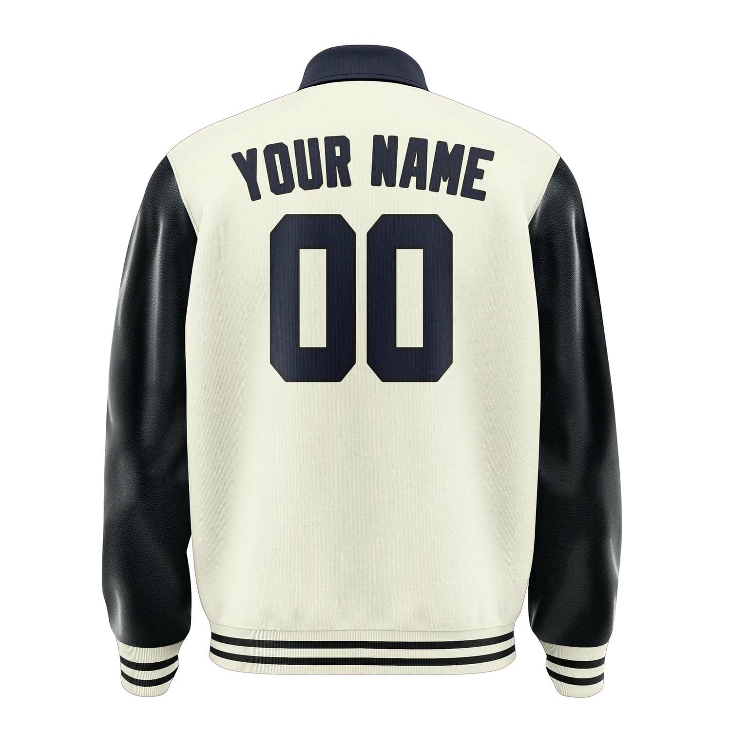 Custom Cream Navy Jacket