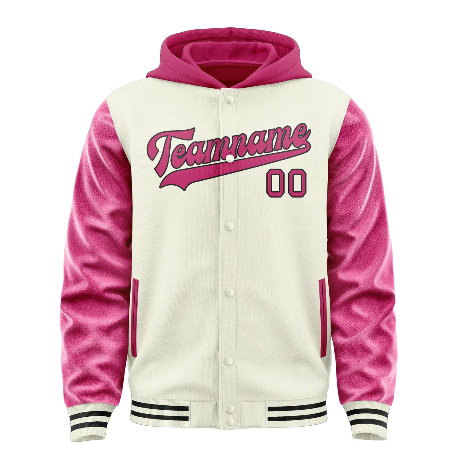 Custom Cream Pink Jacket