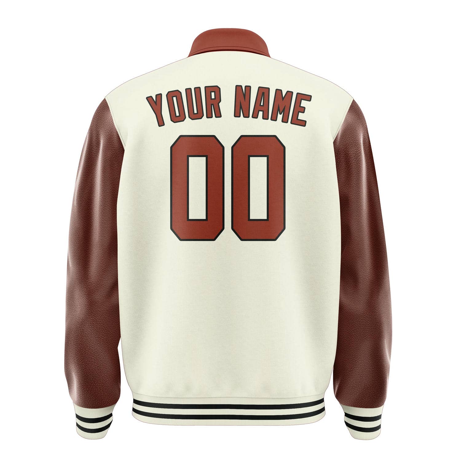 Custom Cream Coral Red Jacket