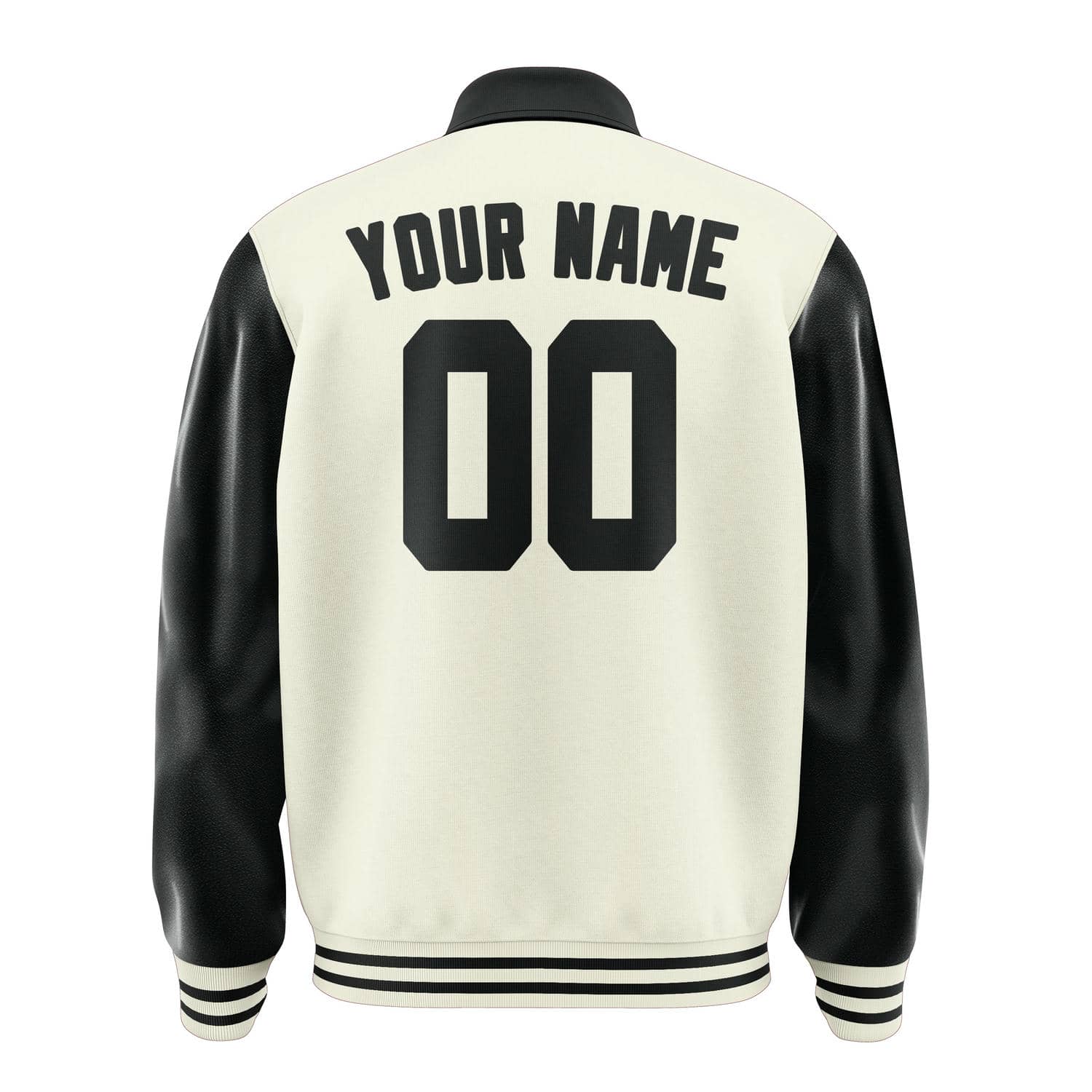 Custom Cream Black Jacket
