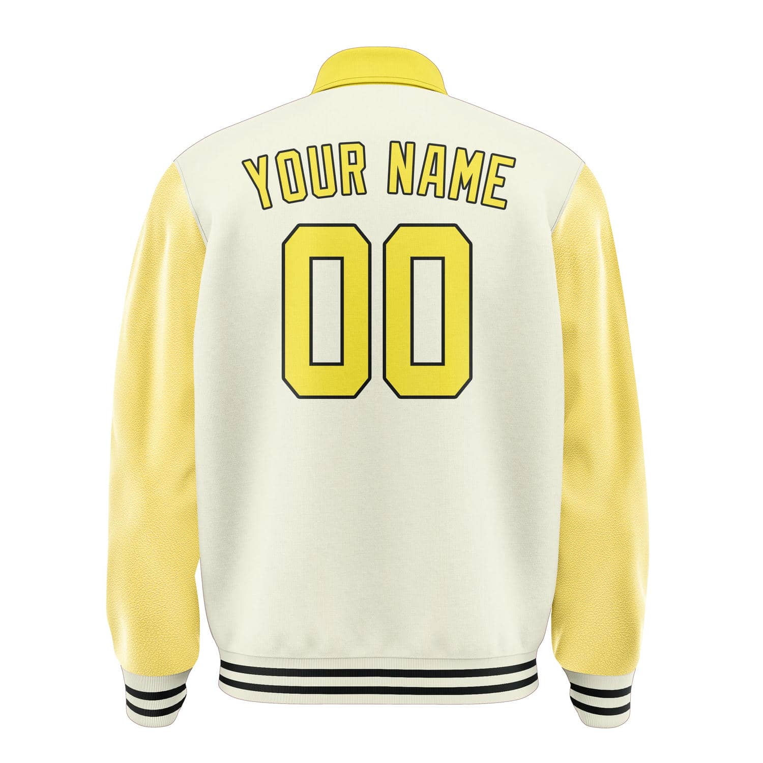Custom Cream Light Yellow Jacket