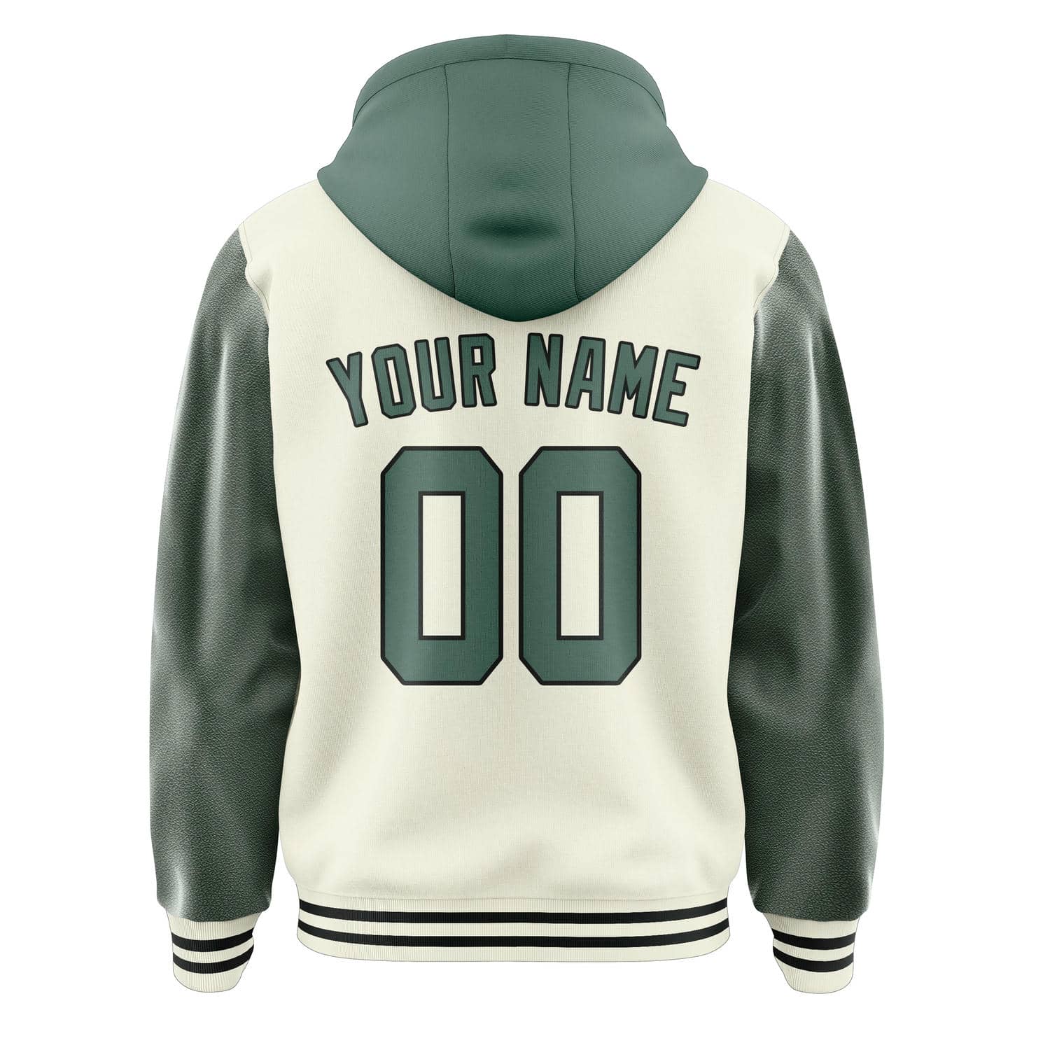 Custom Cream Blue Green Jacket