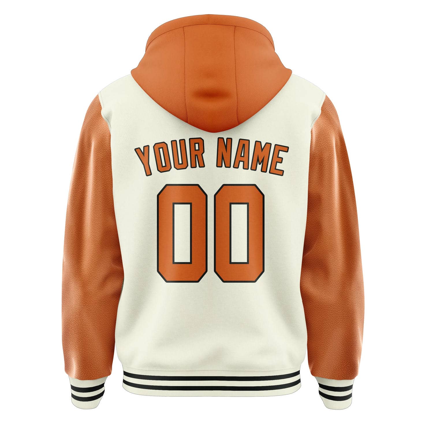 Custom Cream Orange Jacket