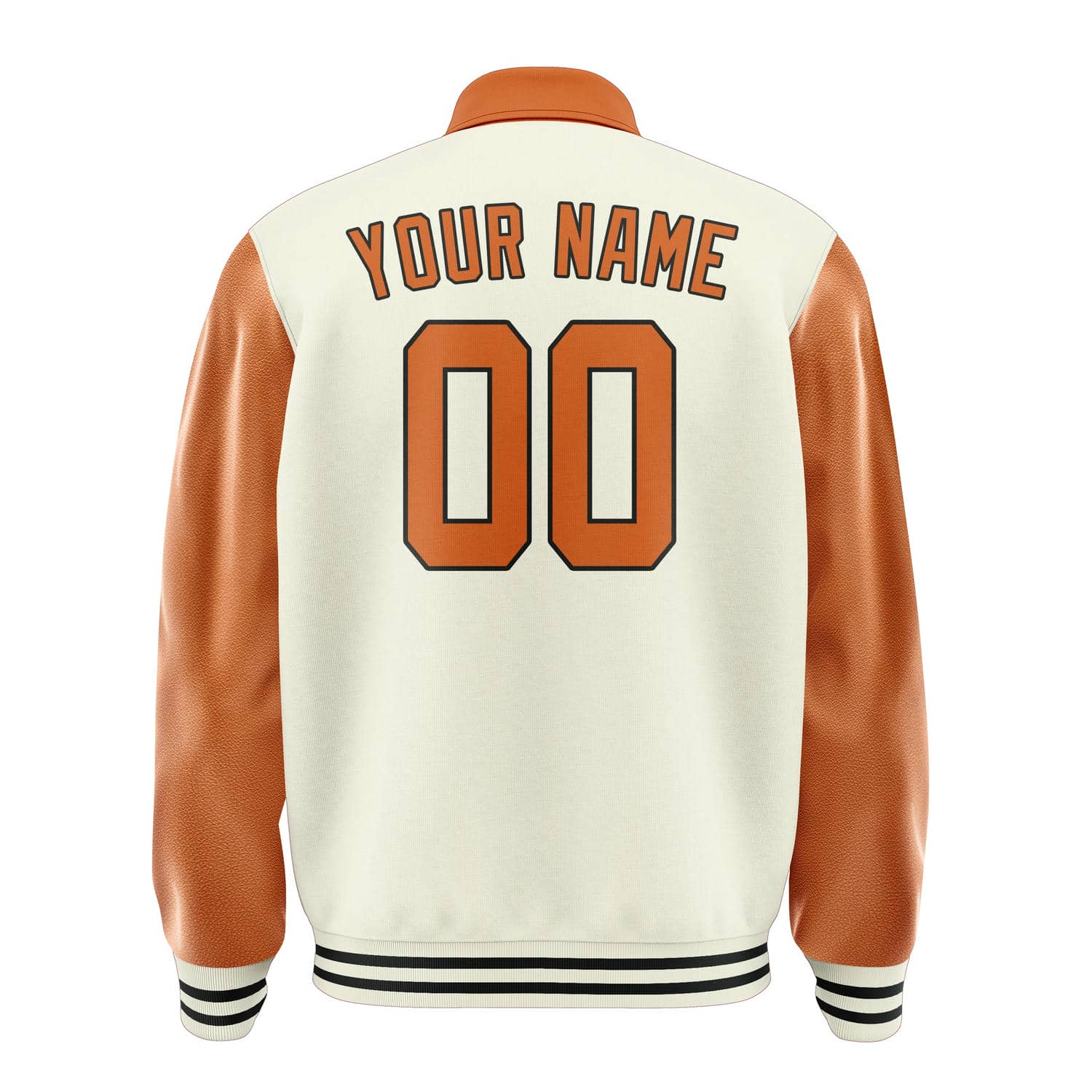 Custom Cream Orange Jacket