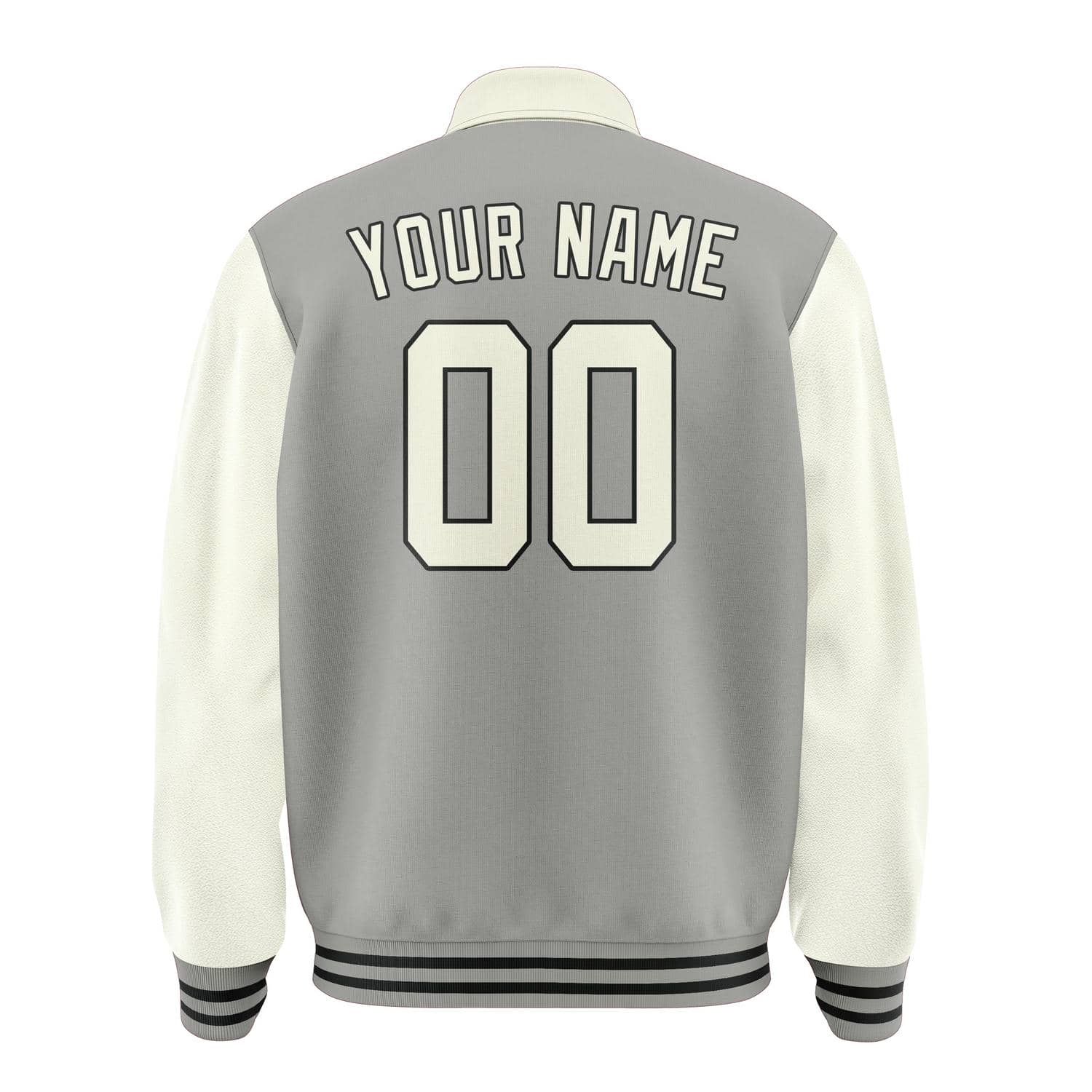 Custom Gray Cream Jacket