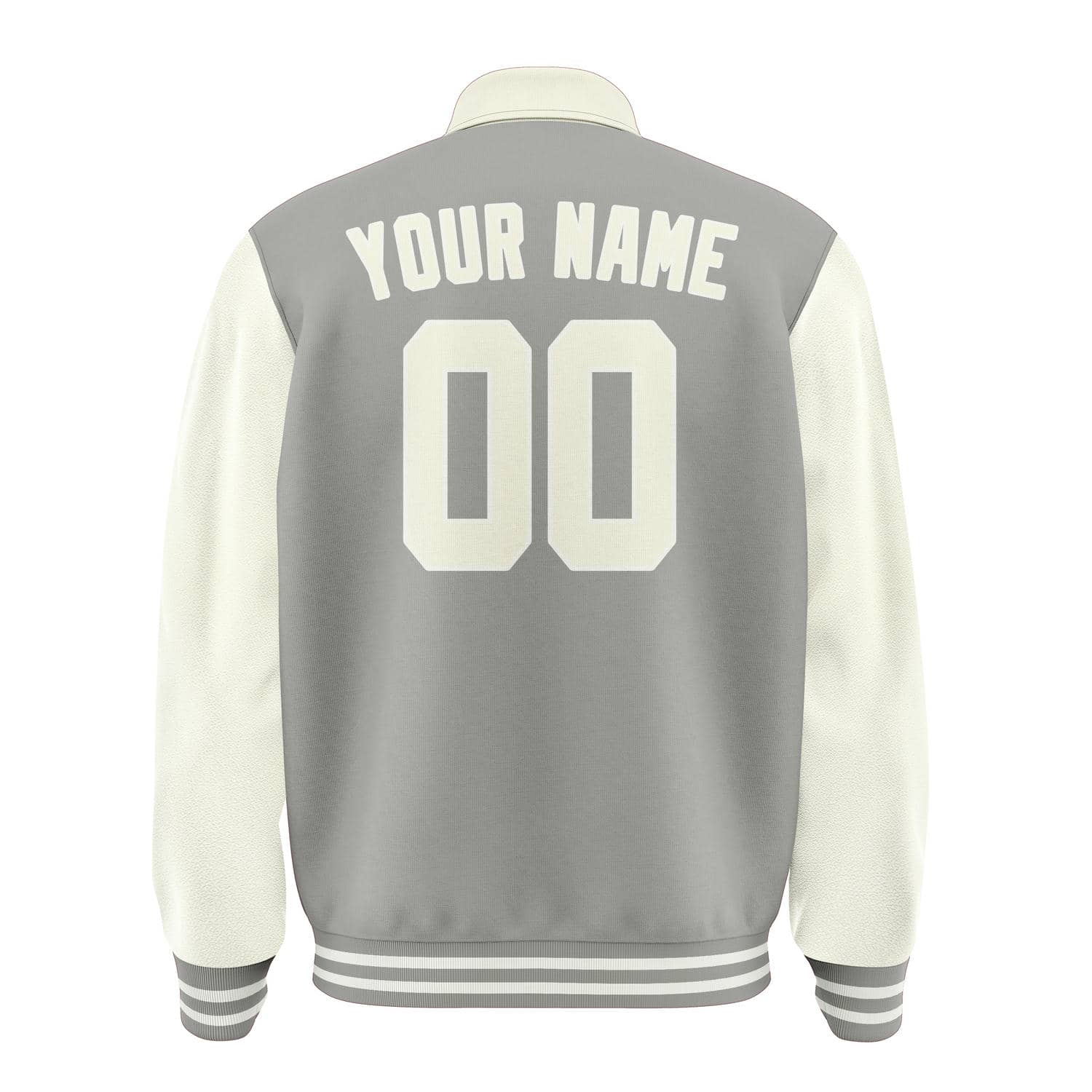 Custom Gray Cream Jacket