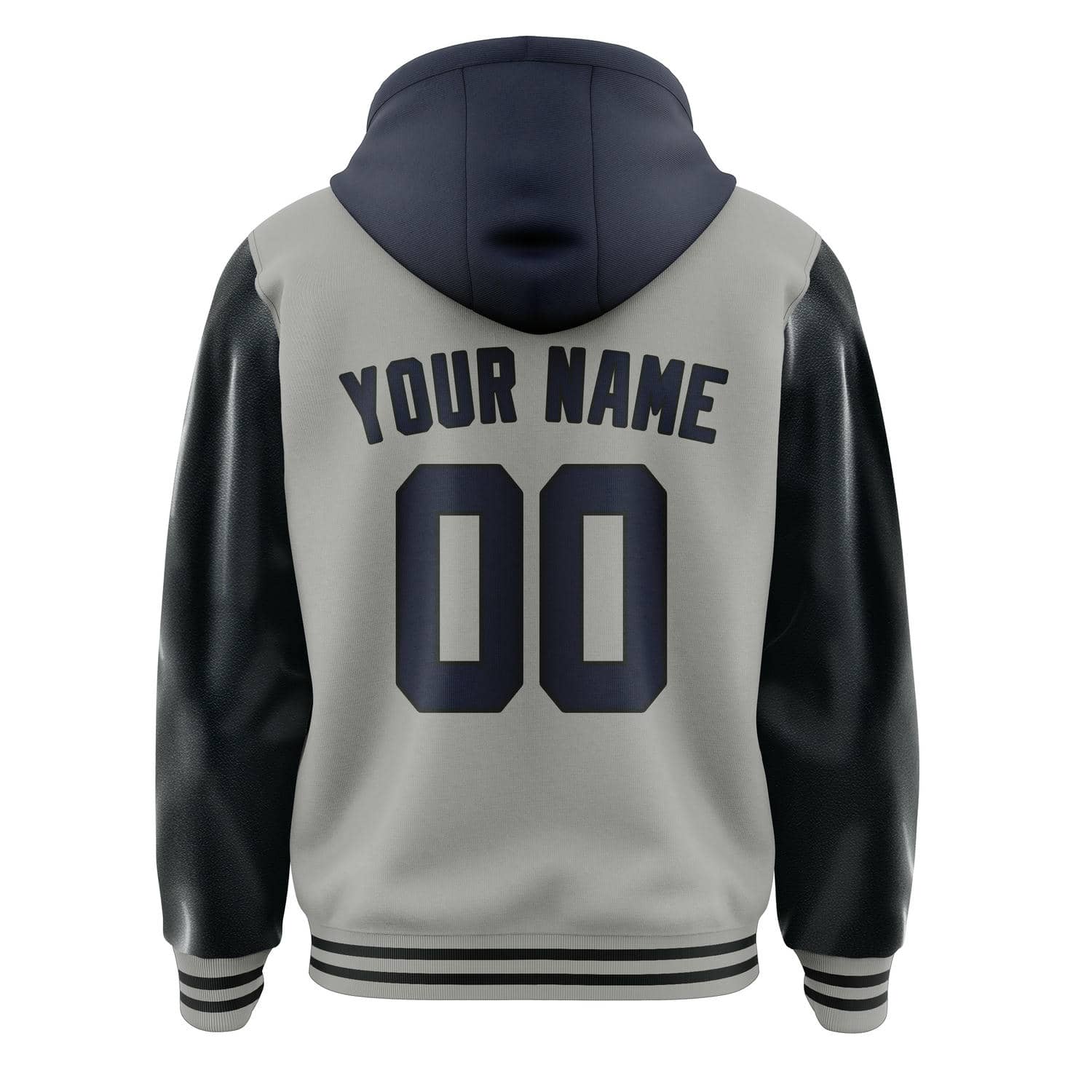 Custom Gray Navy Jacket