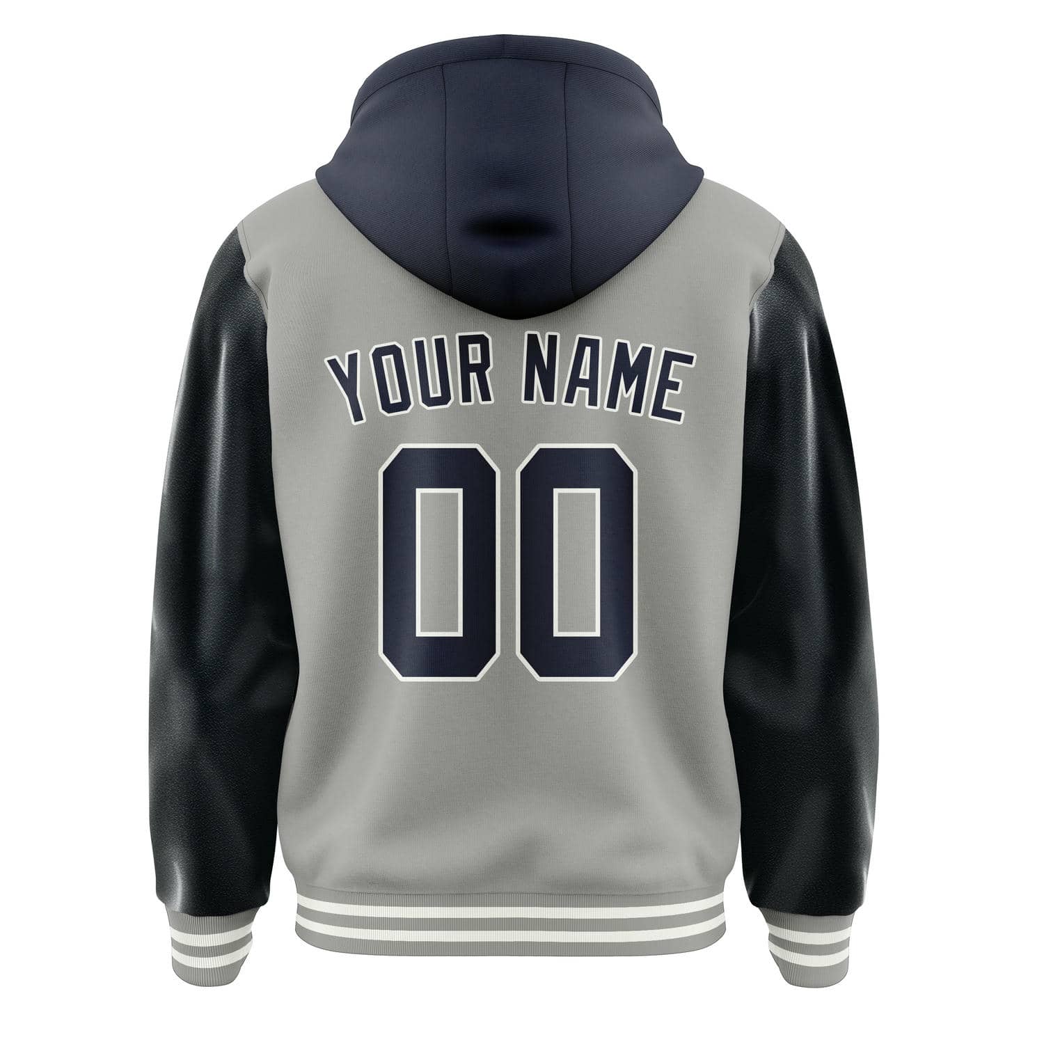 Custom Gray Navy Jacket