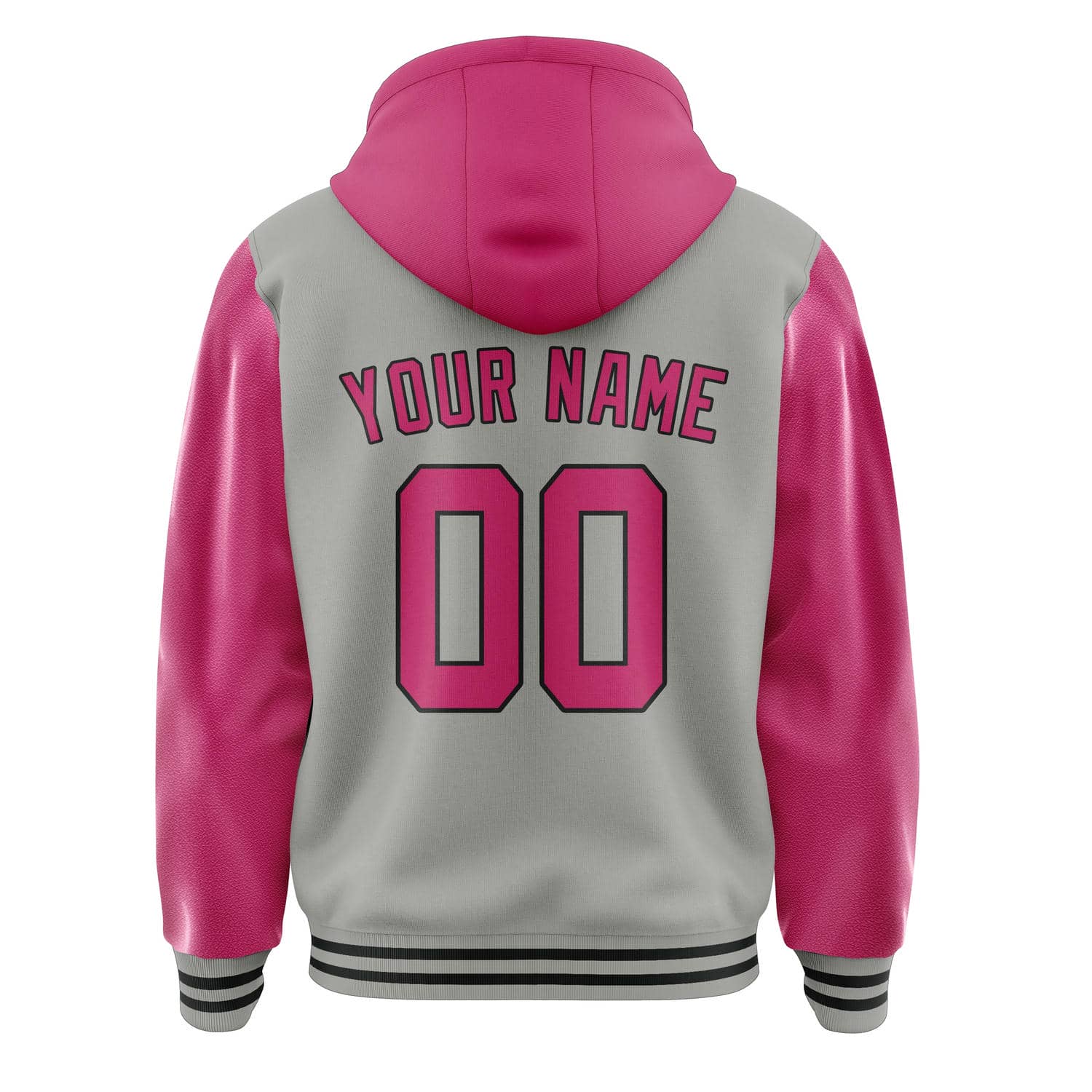 Custom Gray Pink Jacket