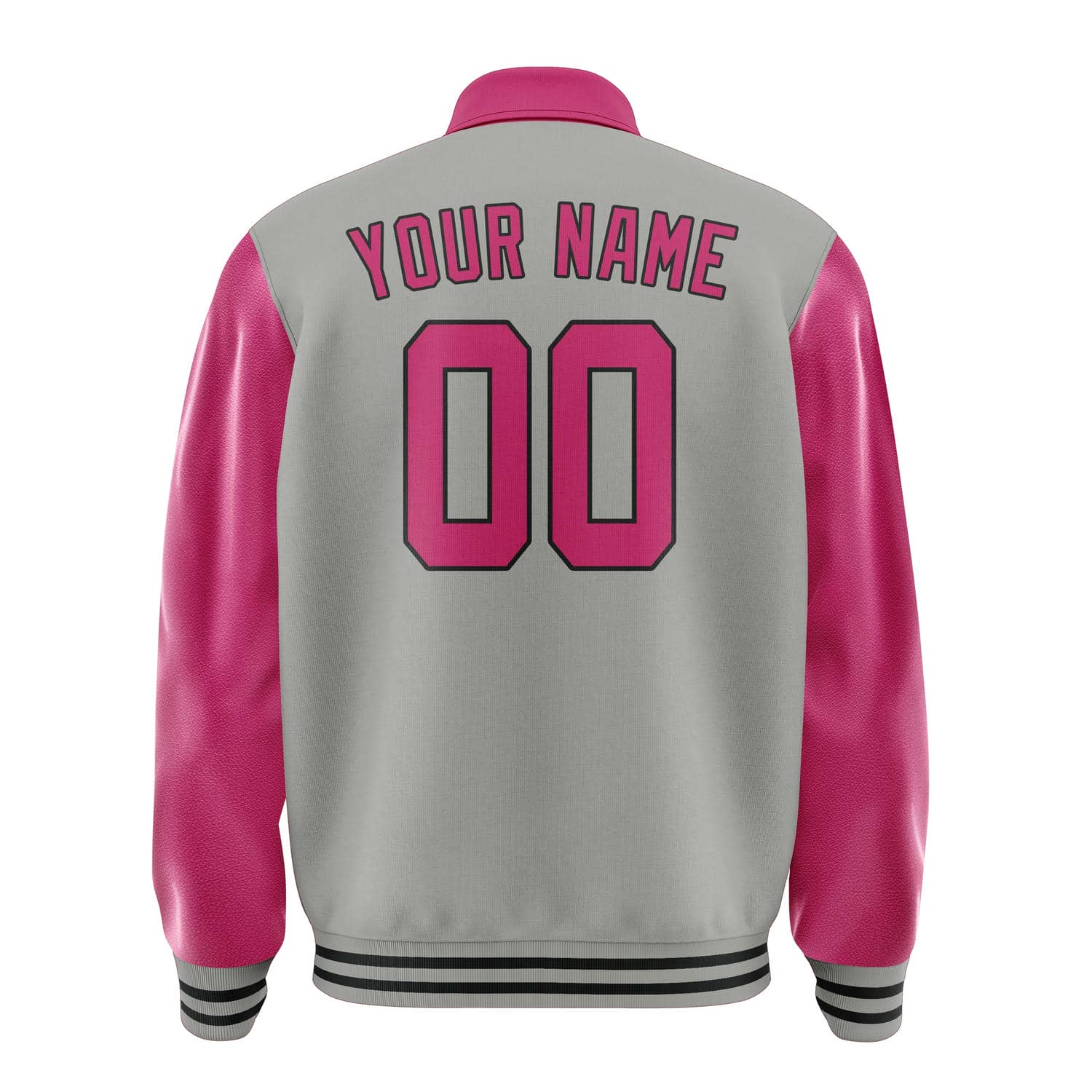 Custom Gray Pink Jacket