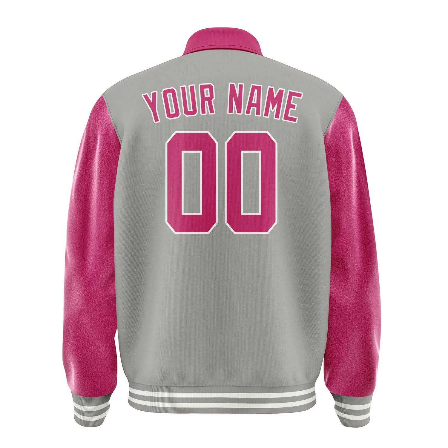 Custom Gray Pink Jacket