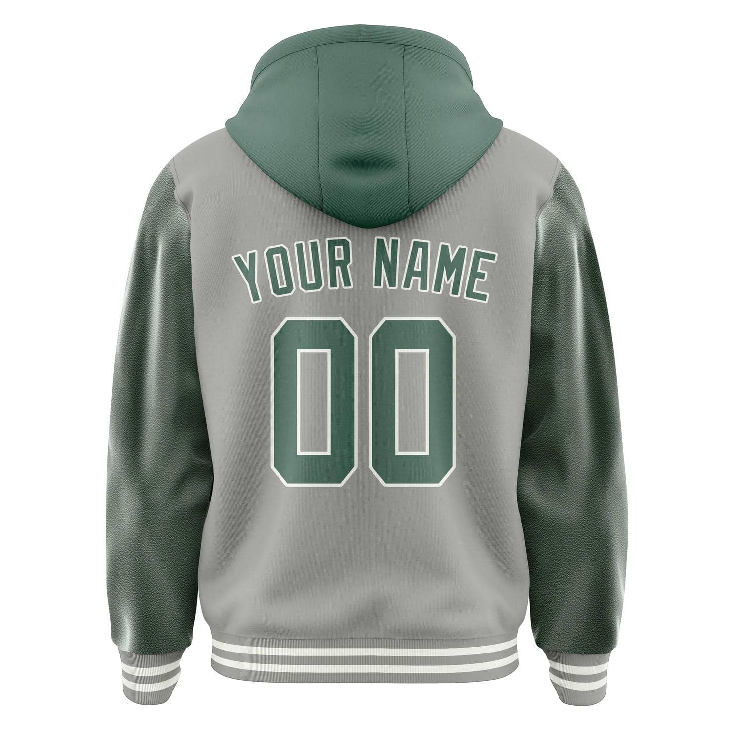Custom Gray Blue Green Jacket