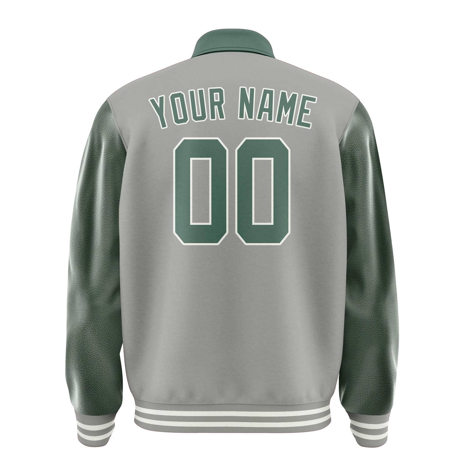 Custom Gray Blue Green Jacket