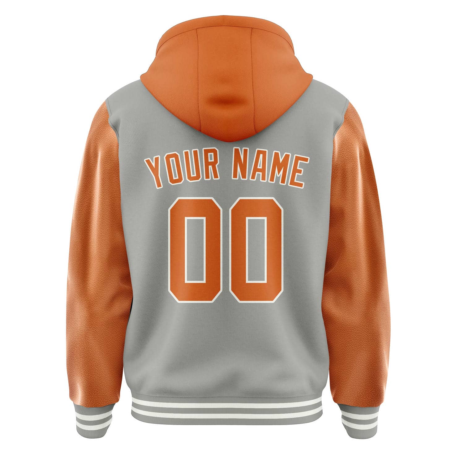 Custom Gray Orange Jacket