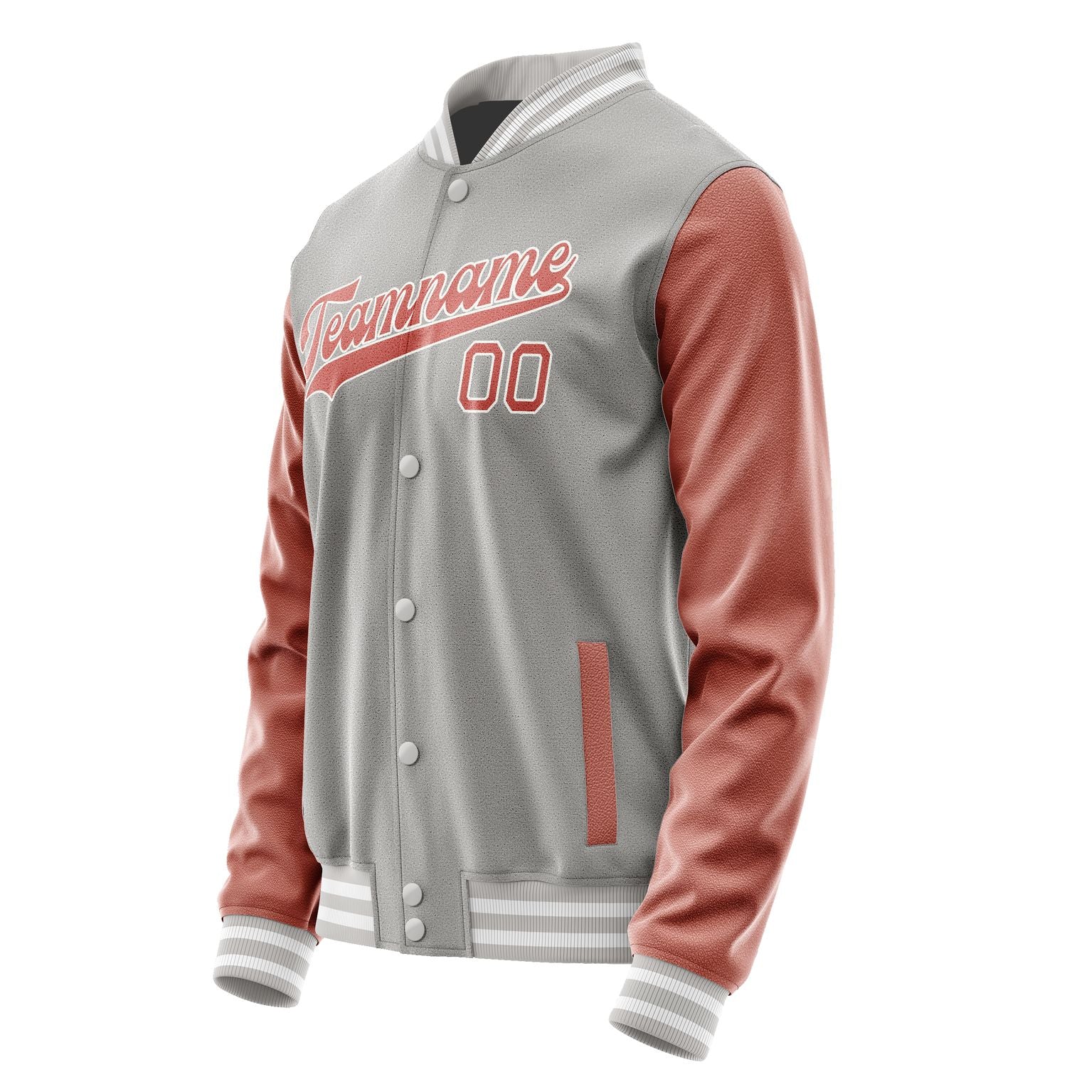 Custom Gray Copper Rose Jacket JA0404290418B31829