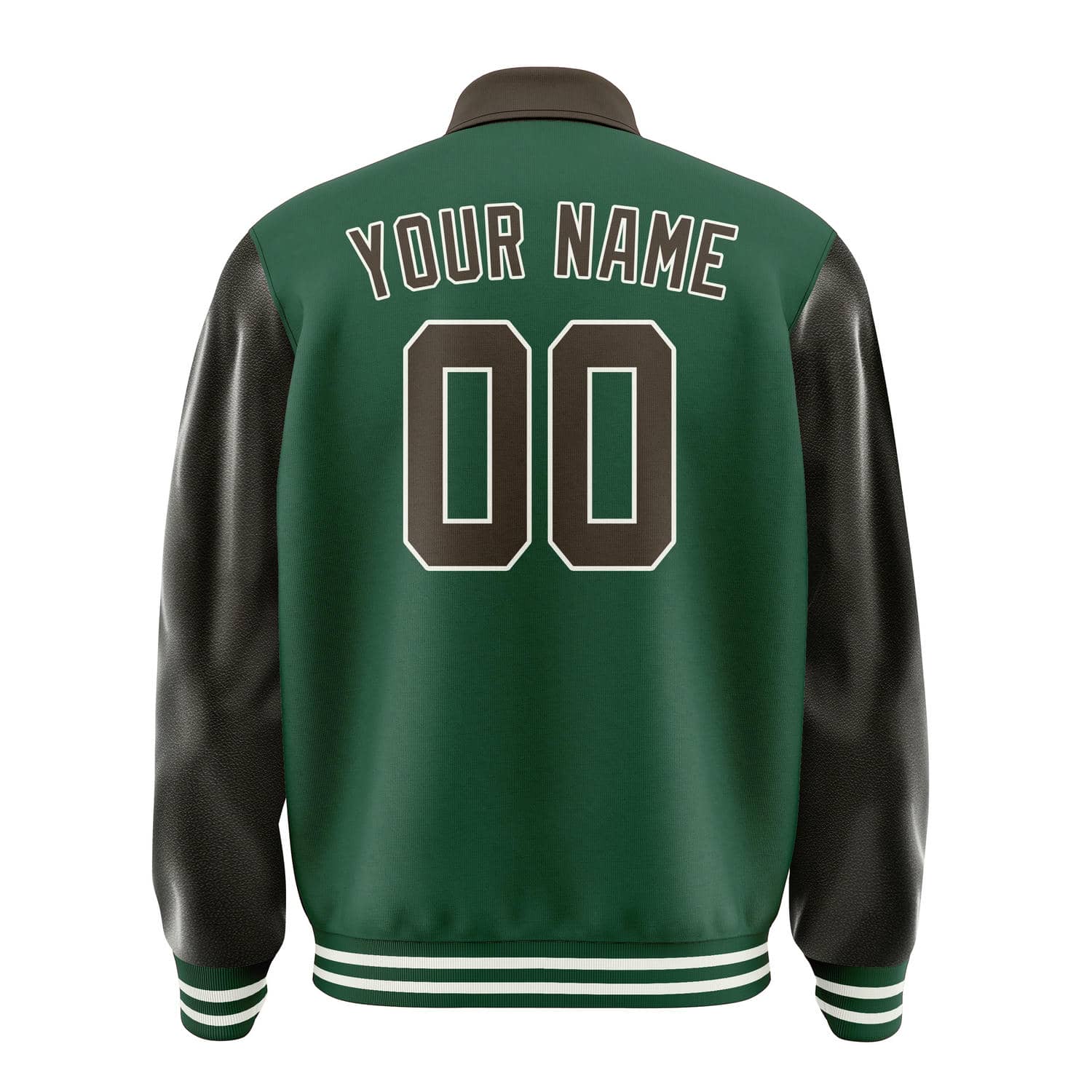Custom Green Brown Jacket