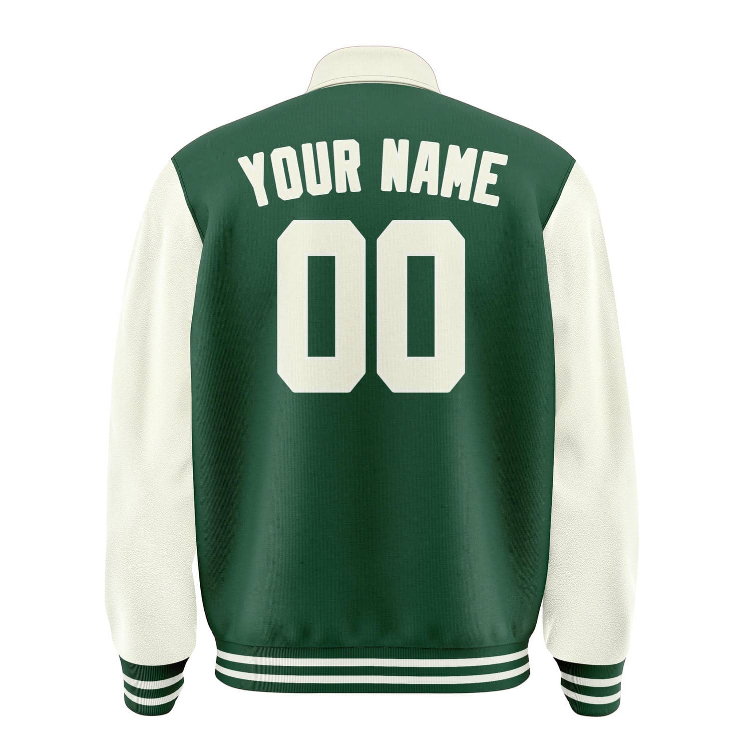 Custom Green Cream Jacket