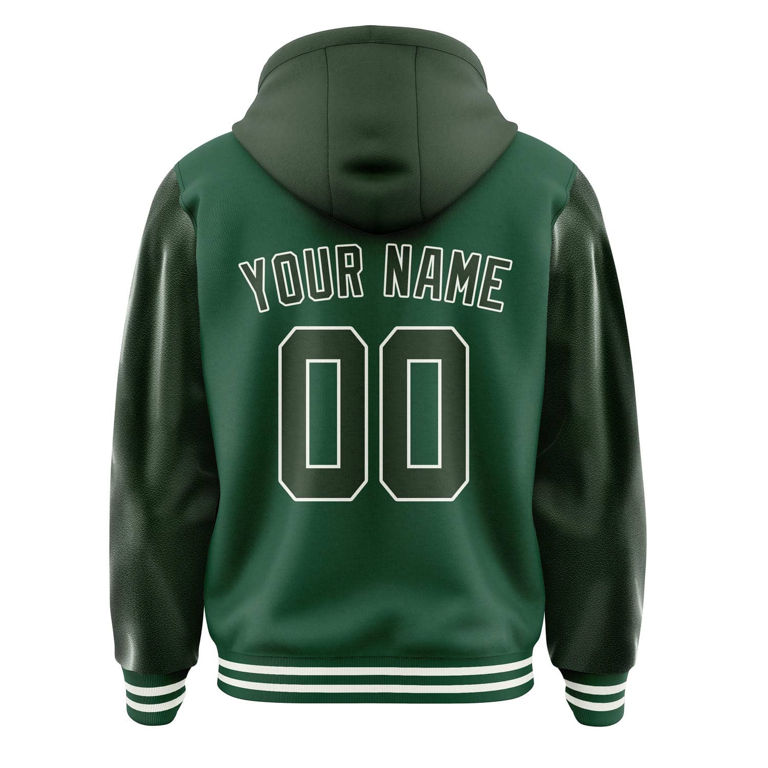 Custom Green Dark Green Jacket