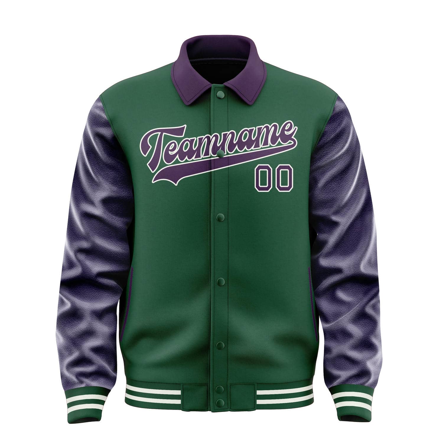 Custom Green Purple Jacket