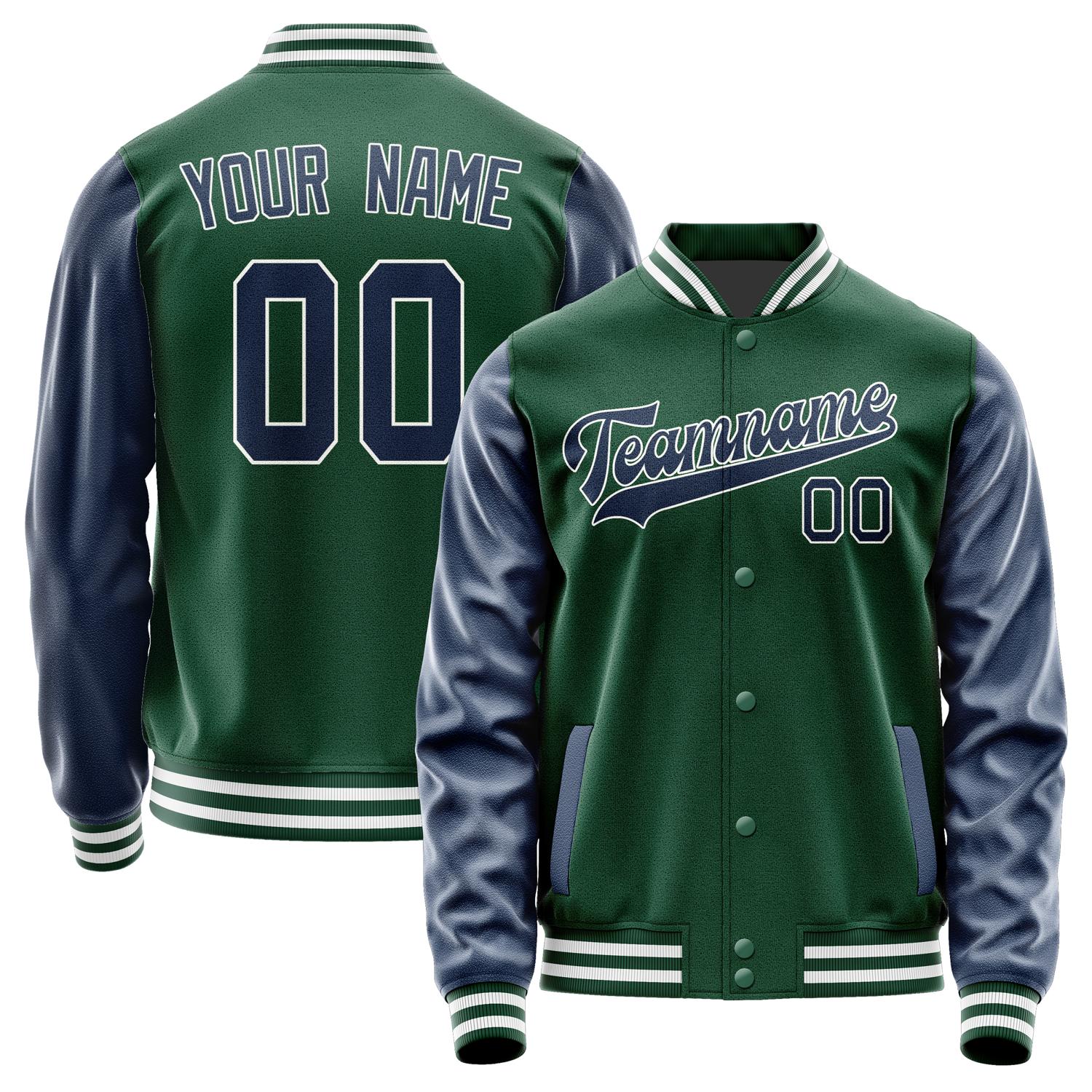 Custom Green Blue Jacket JA0505100518B31810