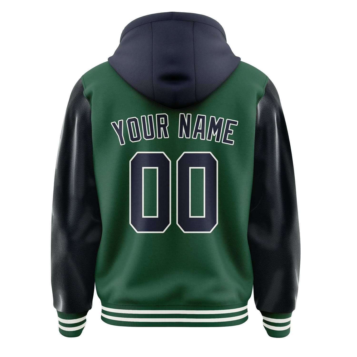 Custom Green Navy Jacket