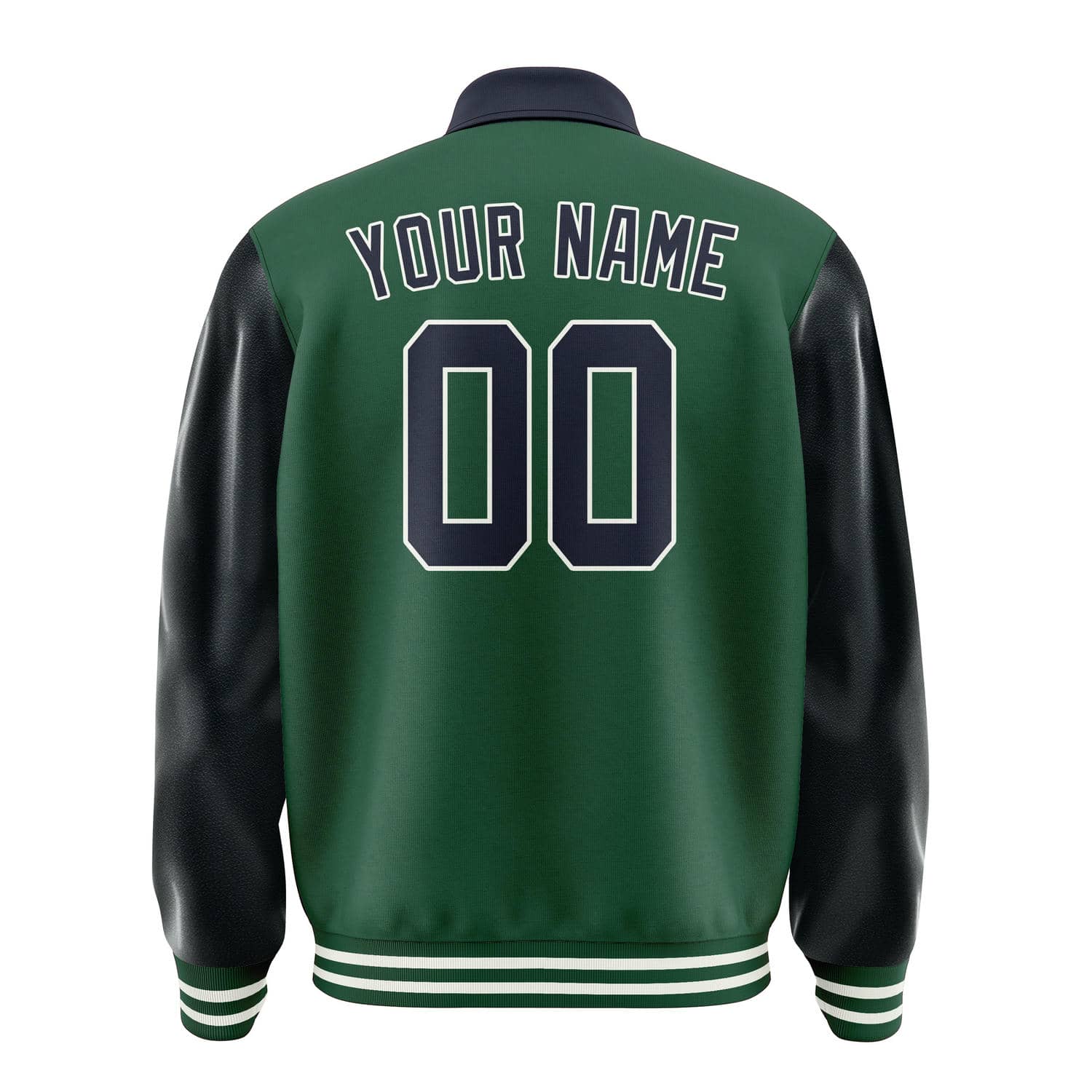 Custom Green Navy Jacket