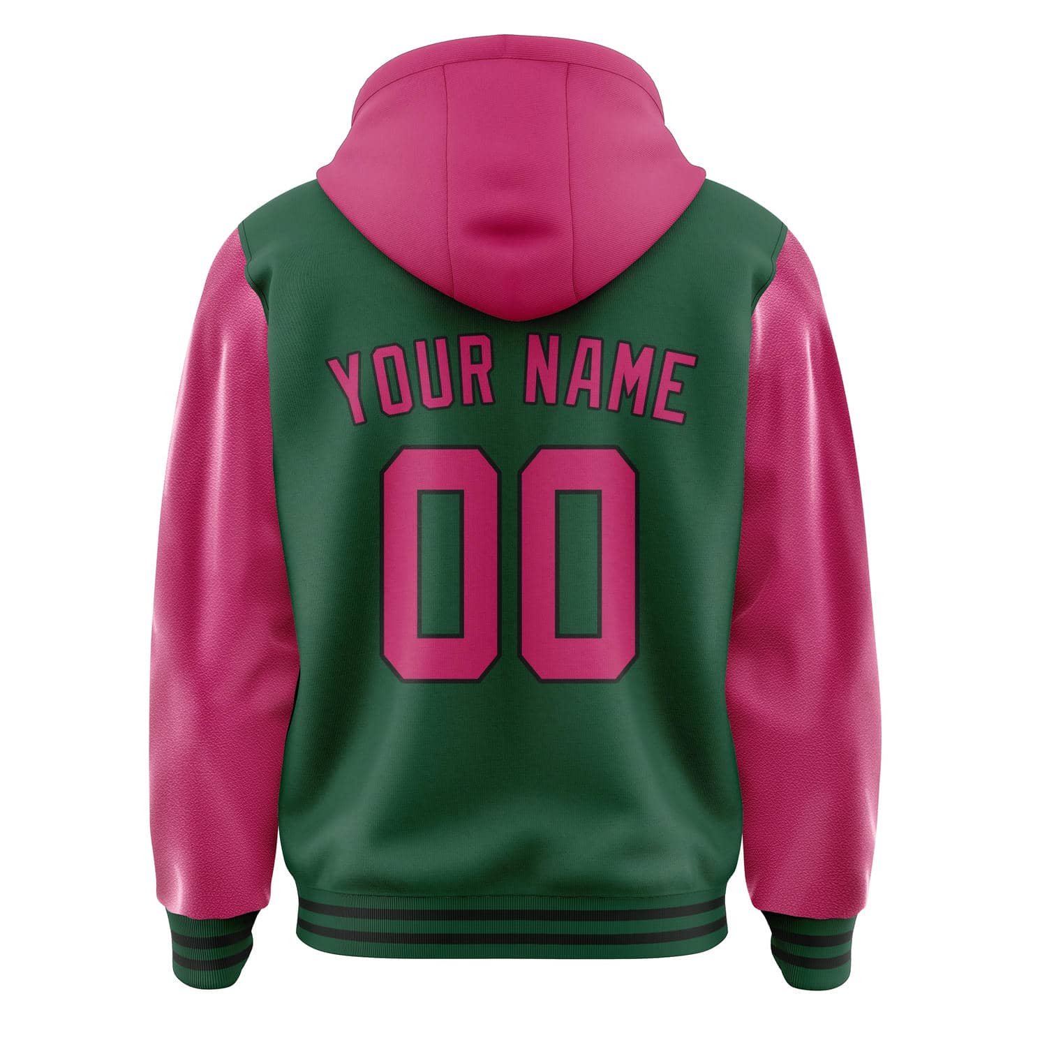 Custom Green Pink Jacket