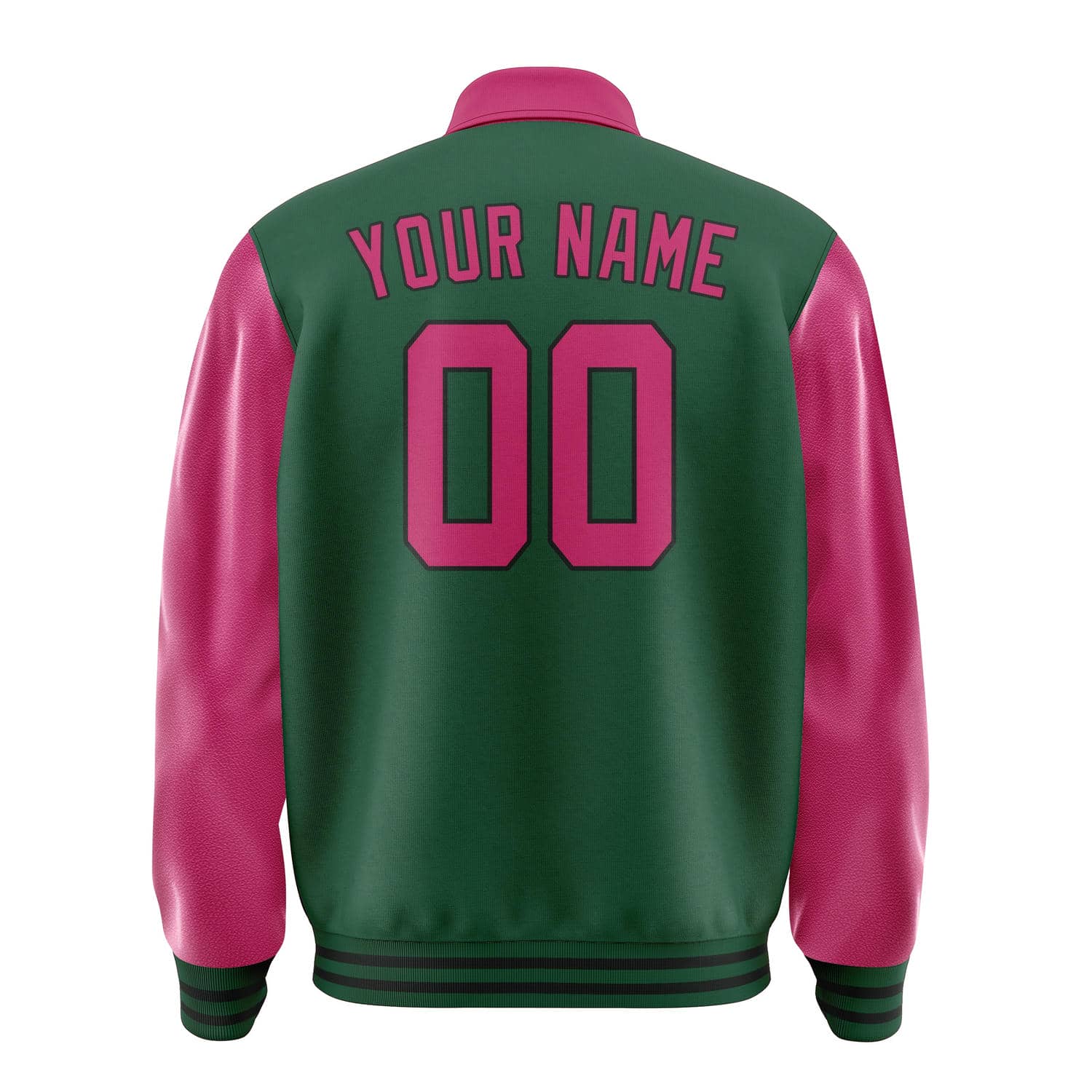 Custom Green Pink Jacket
