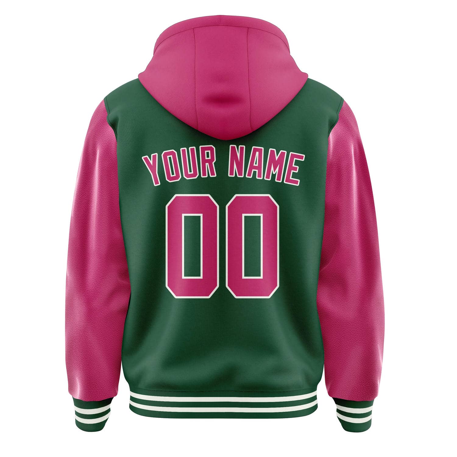 Custom Green Pink Jacket