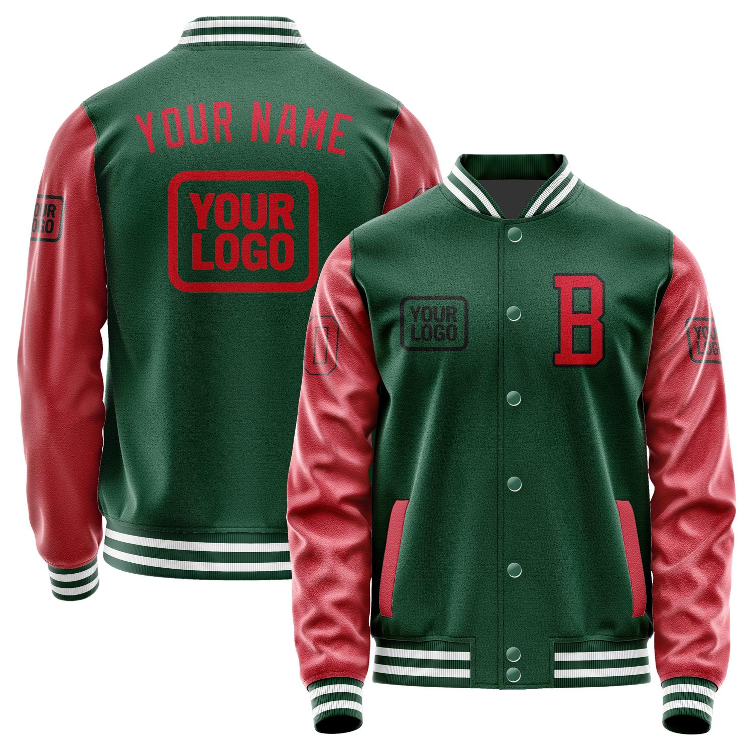Custom Green Red Jacket JA050514051817141417