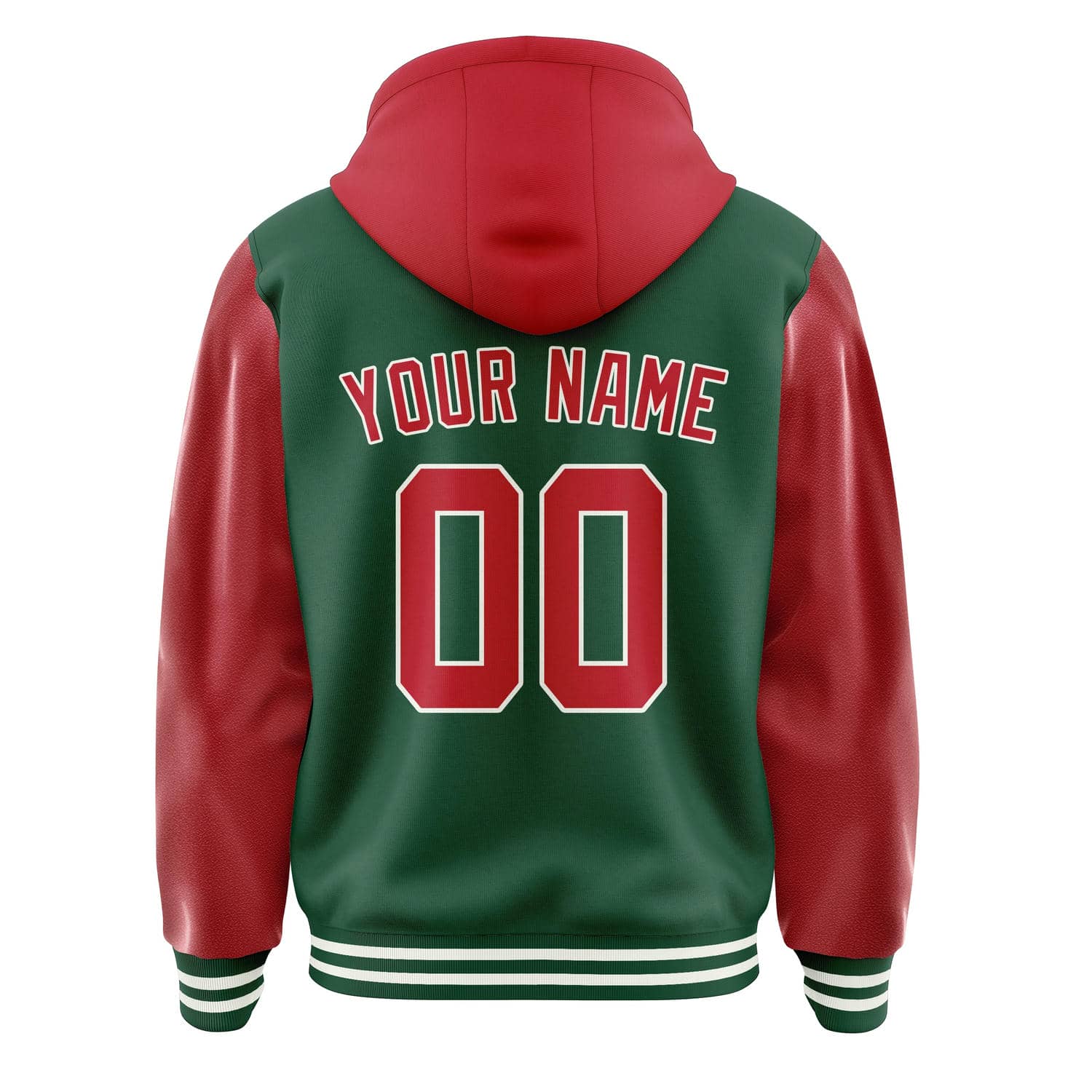 Custom Green Red Jacket