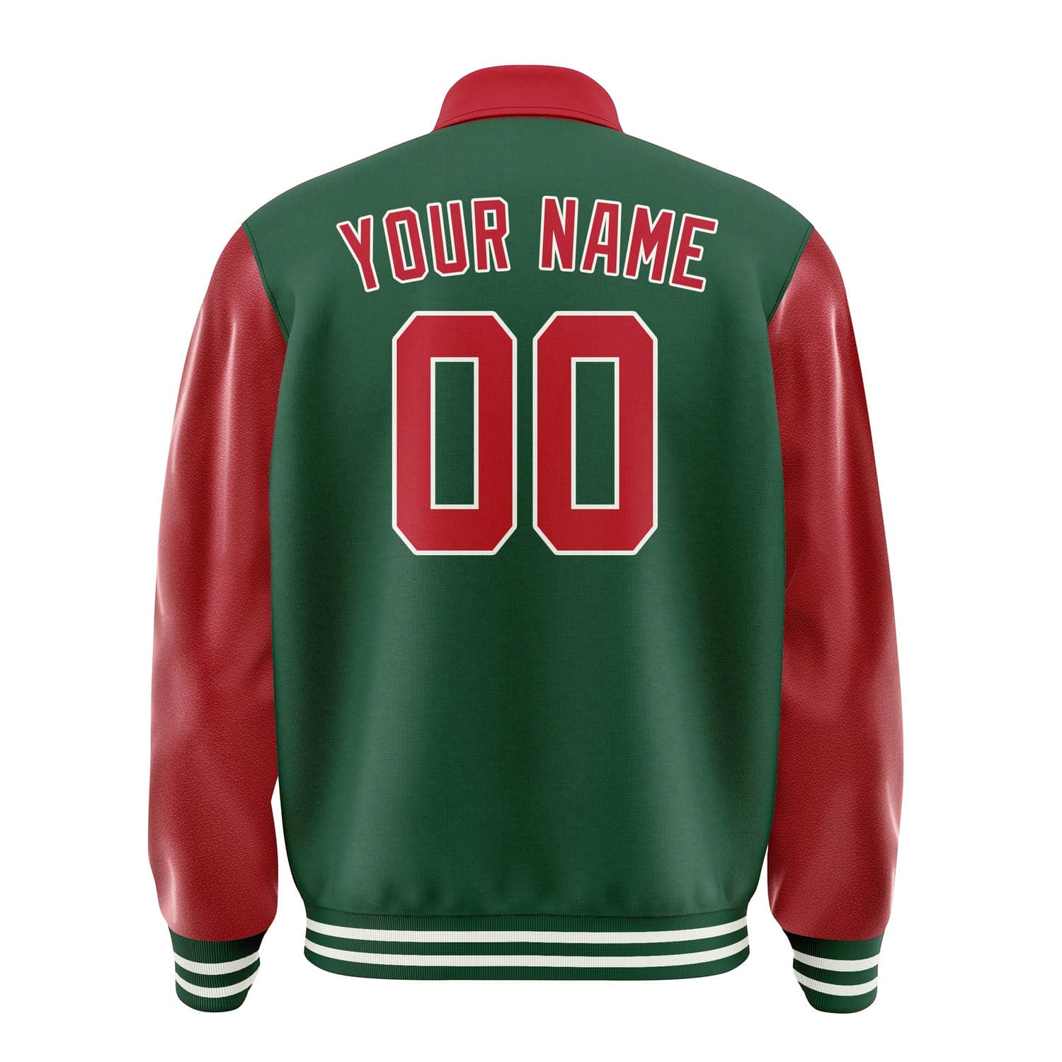Custom Green Red Jacket