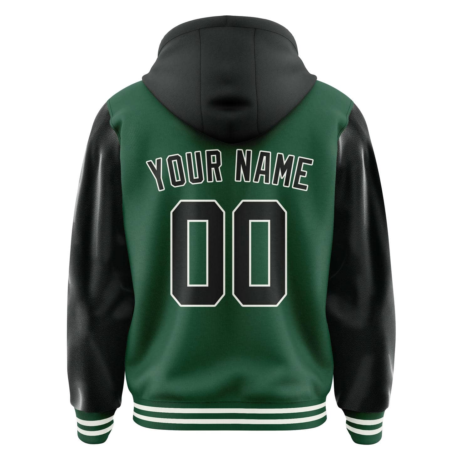 Custom Green Black Jacket