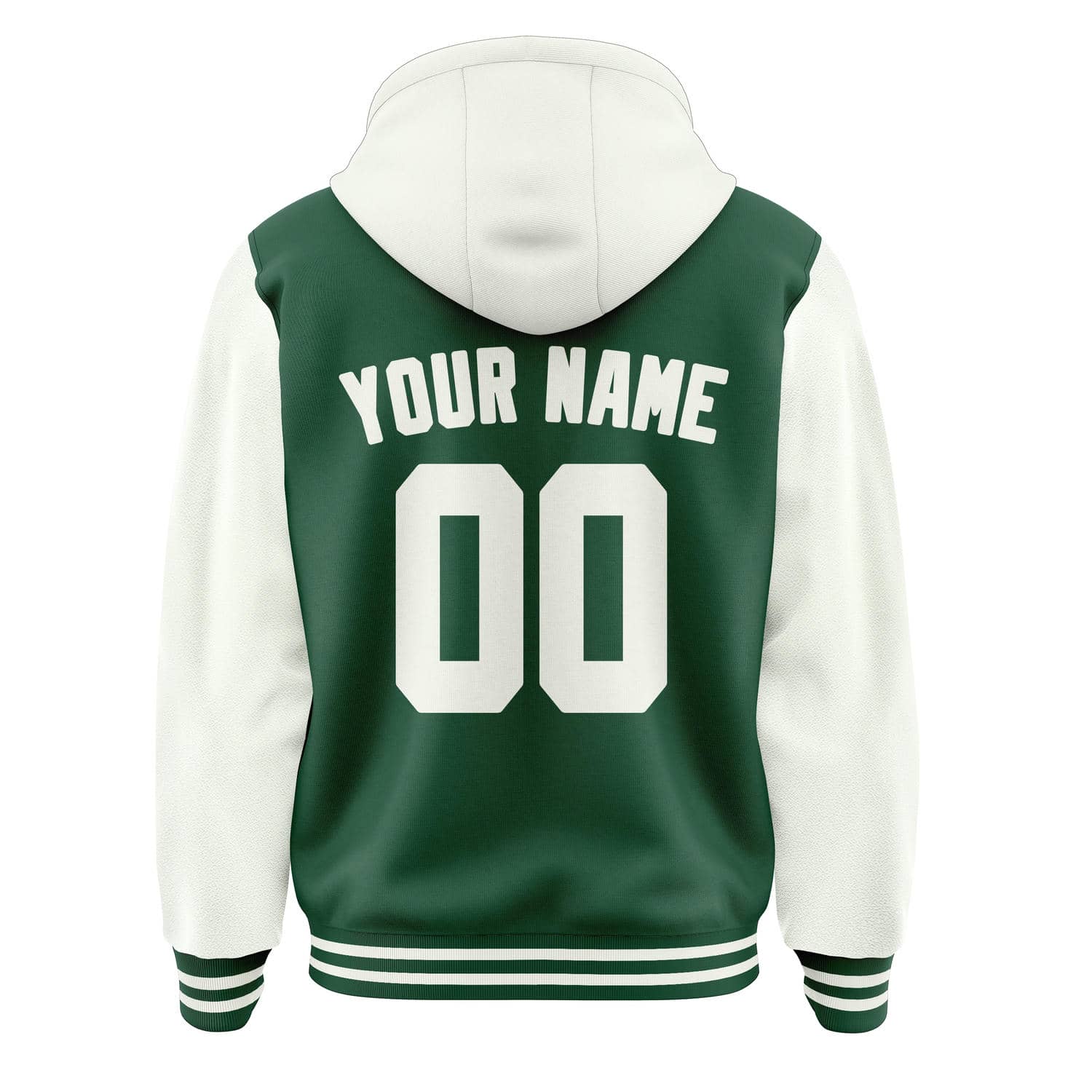 Custom Green White Jacket
