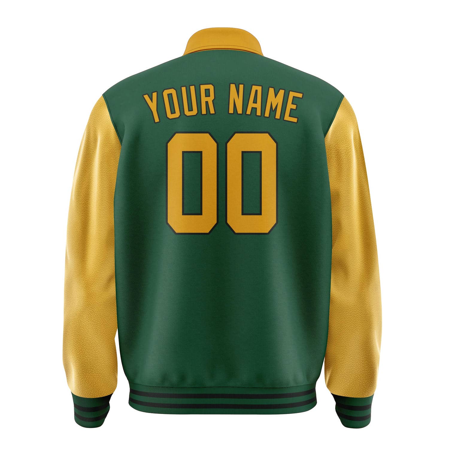 Custom Green Yellow Jacket