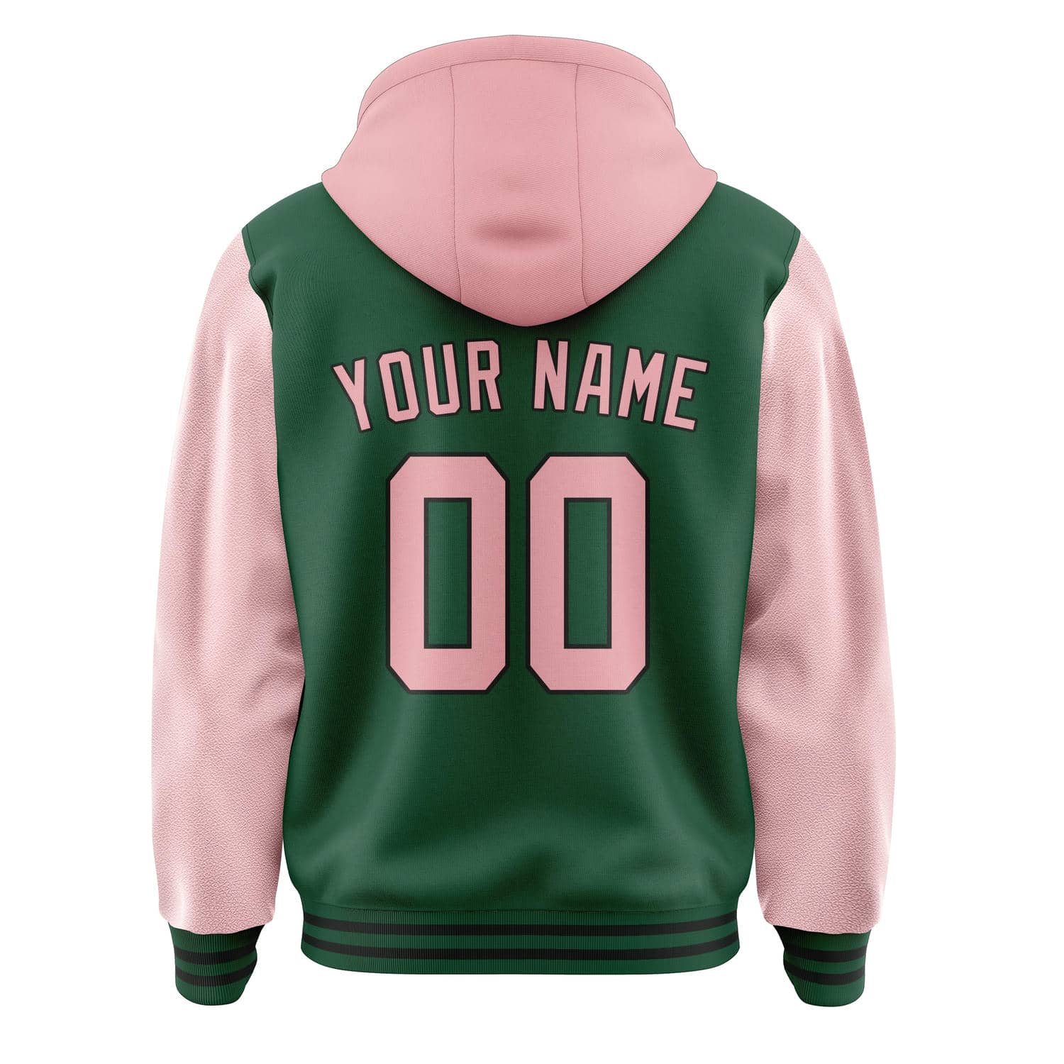 Custom Green Light Pink Jacket