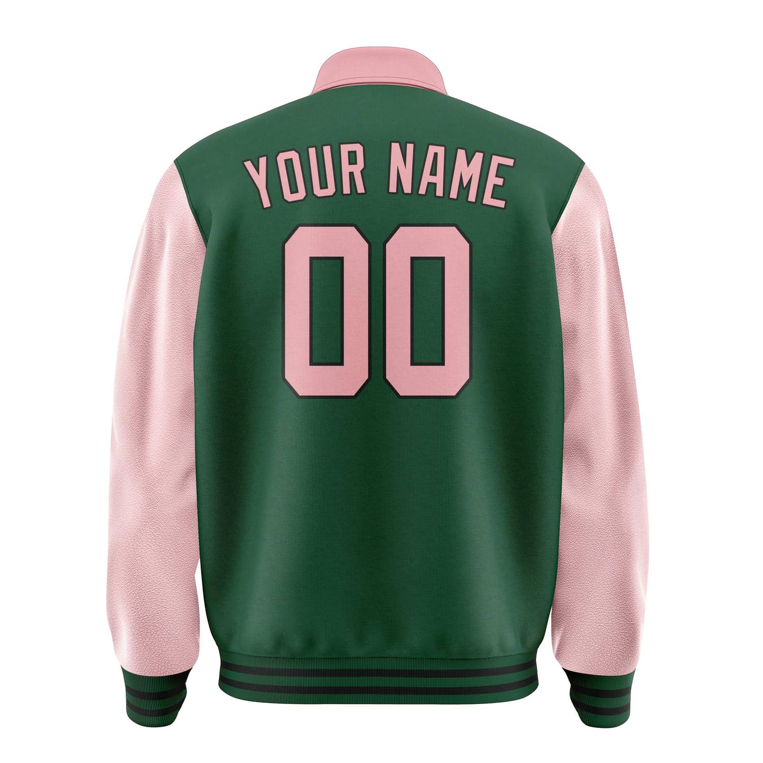 Custom Green Light Pink Jacket