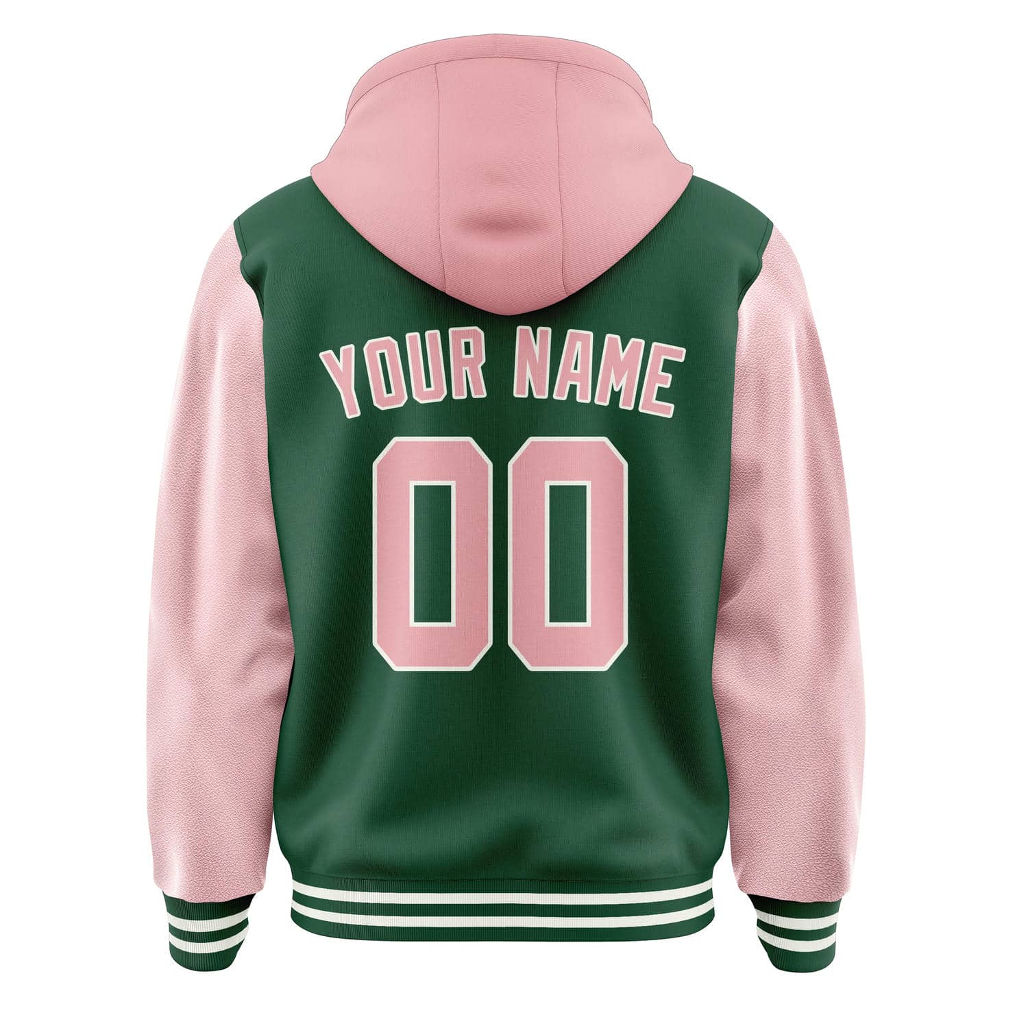 Custom Green Light Pink Jacket