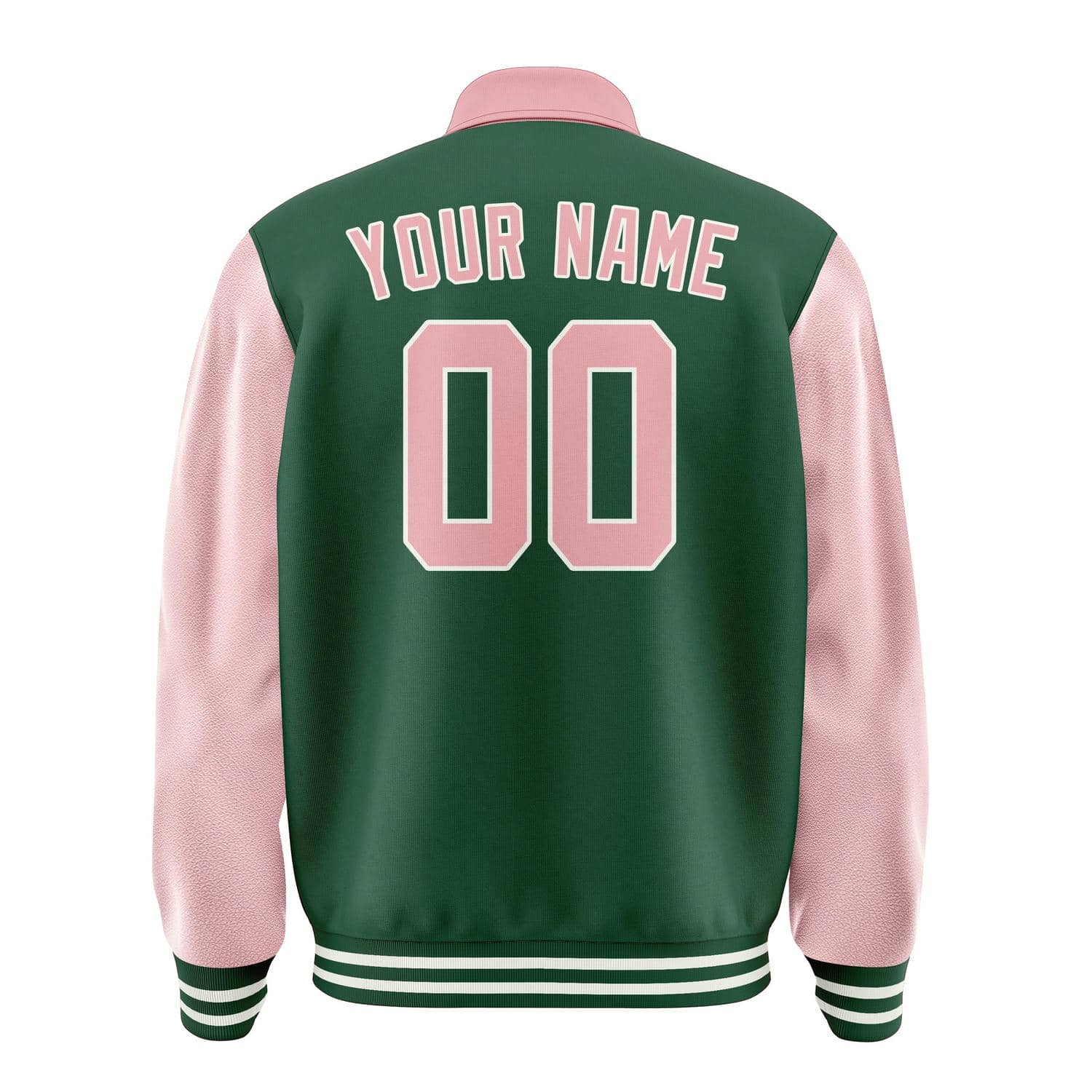 Custom Green Light Pink Jacket