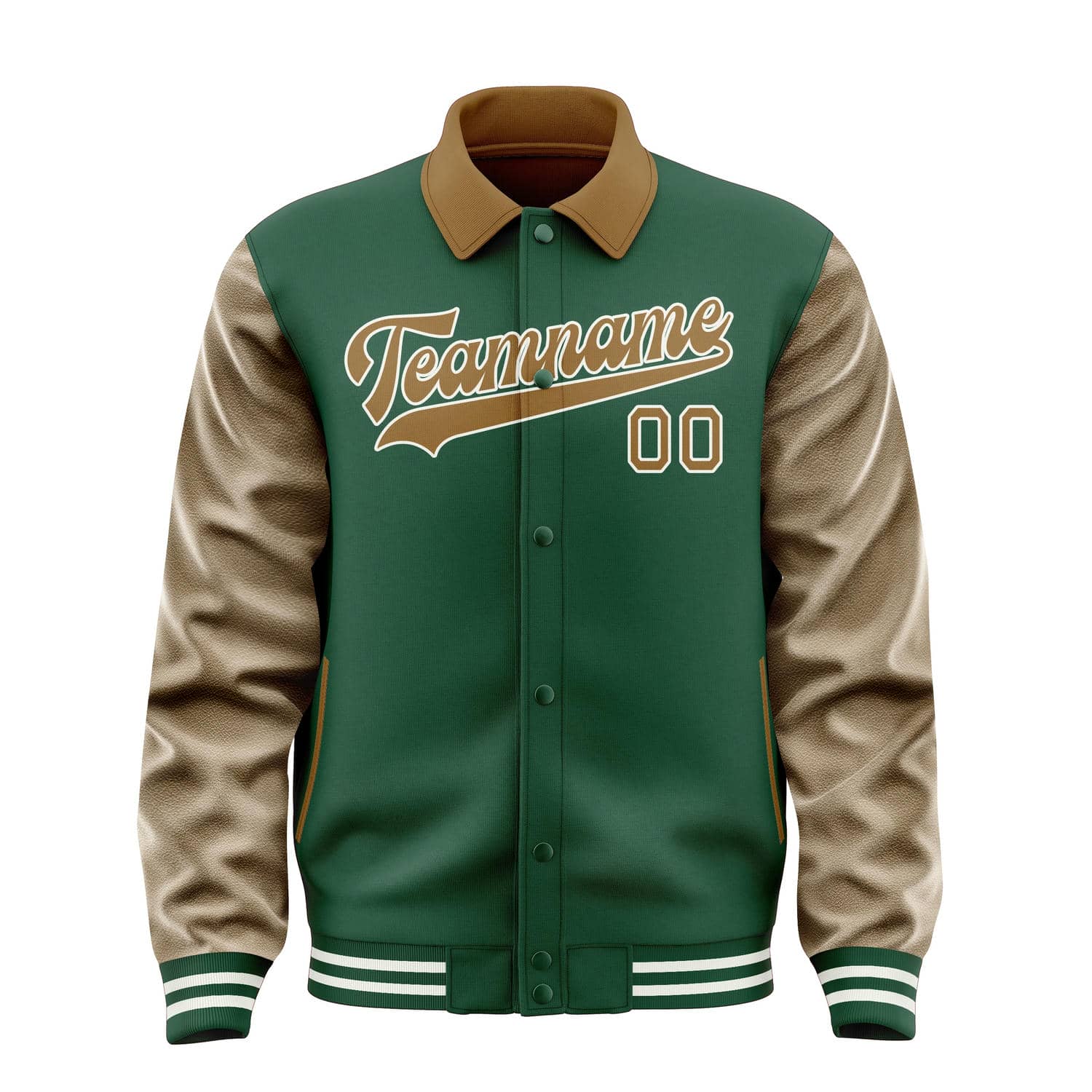 Custom Green Khaki Jacket