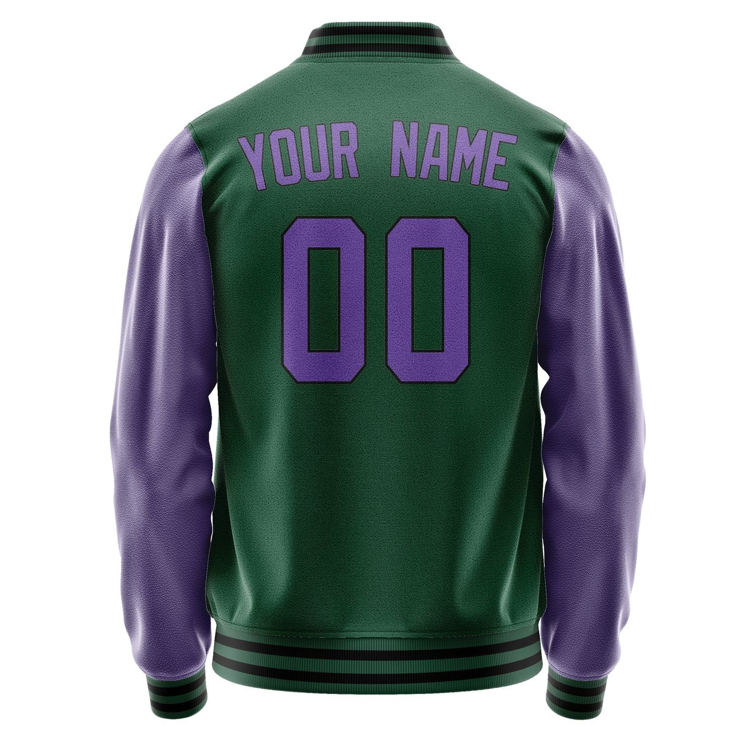 Custom Green Light Purple Jacket JA0505230517B31723