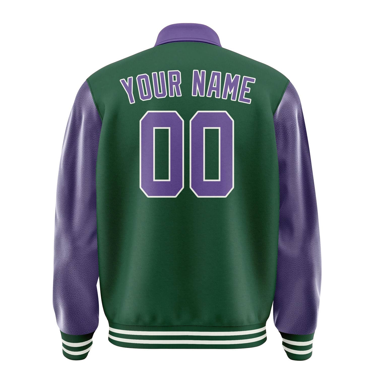 Custom Green Light Purple Jacket