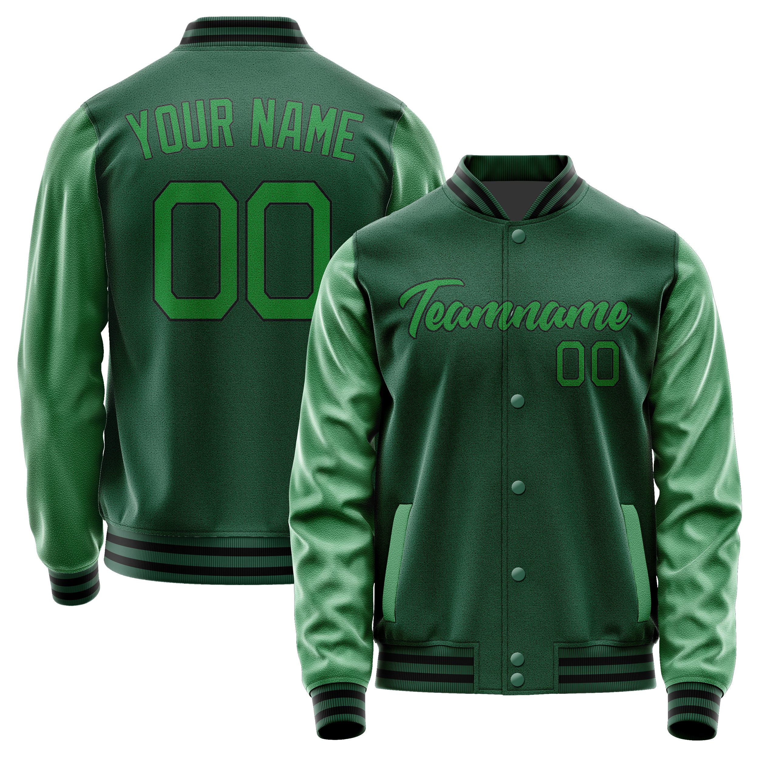 Custom Green Emerald Green Jacket JA0505240517B21724