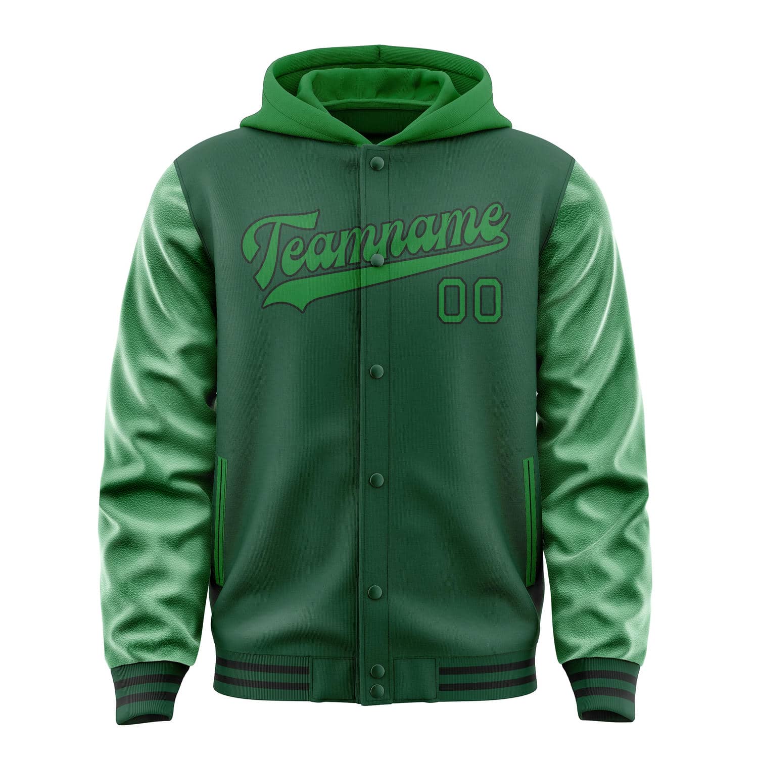 Custom Green Emerald Green Jacket